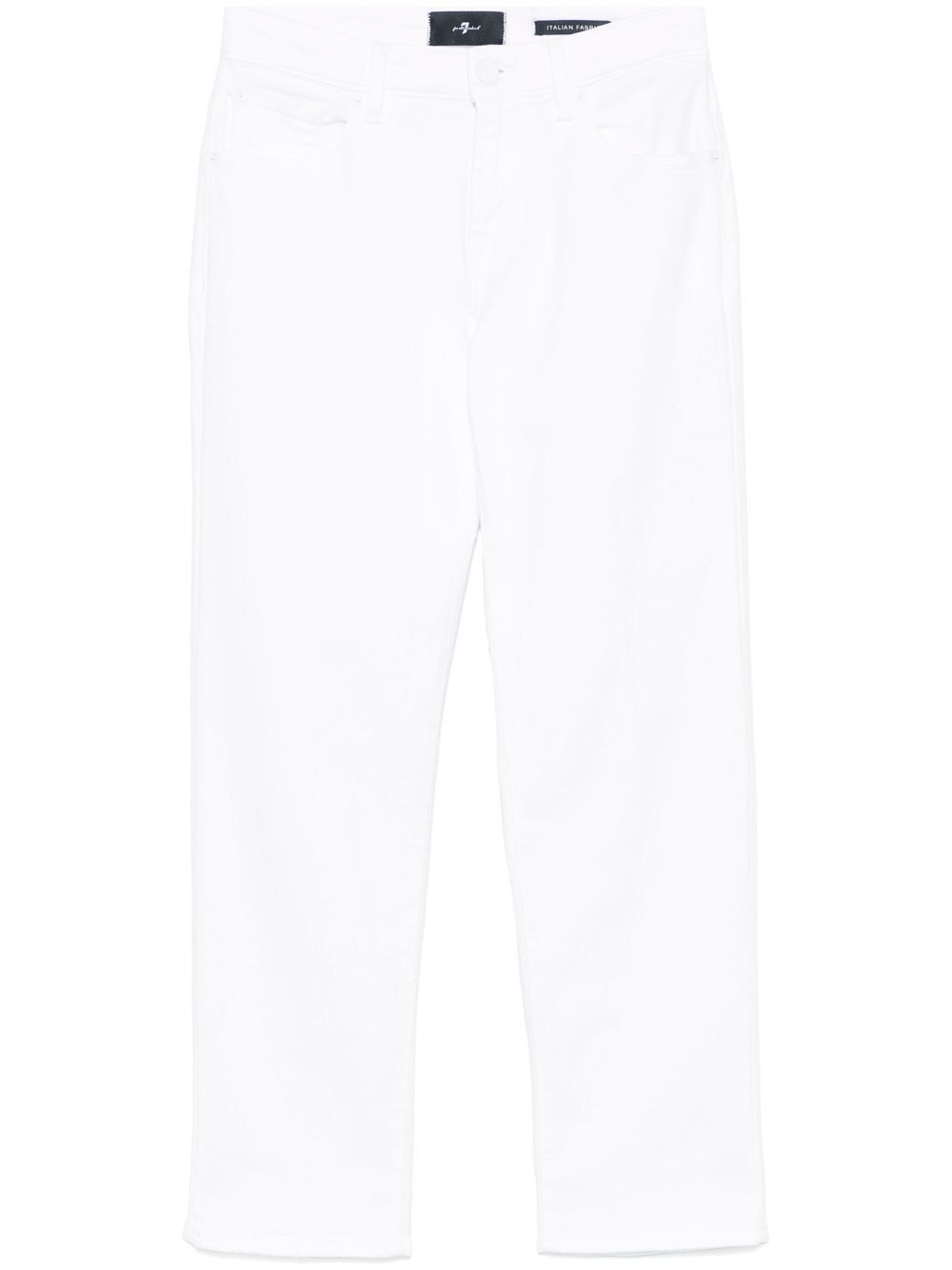 7 For All Mankind CALIE STRAIGHT ANKLE JEANS Size 26" / US 2 / IT 38 - 1 Thumbnail
