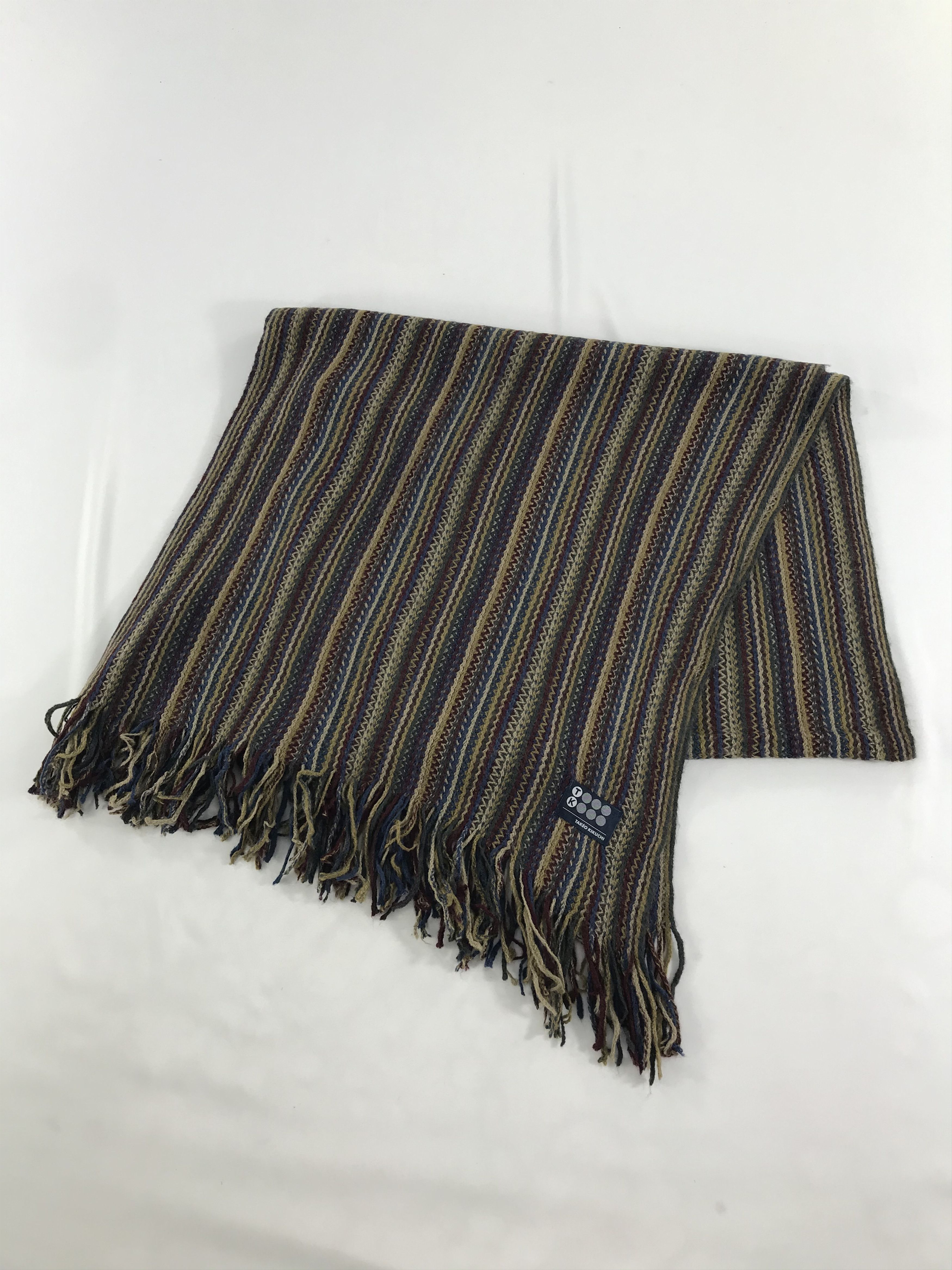 Takeo Kikuchi Takeo Kikuchi Scarf Muffler Wool Neckgear Neck Warmer V09 Size ONE SIZE - 3 Thumbnail
