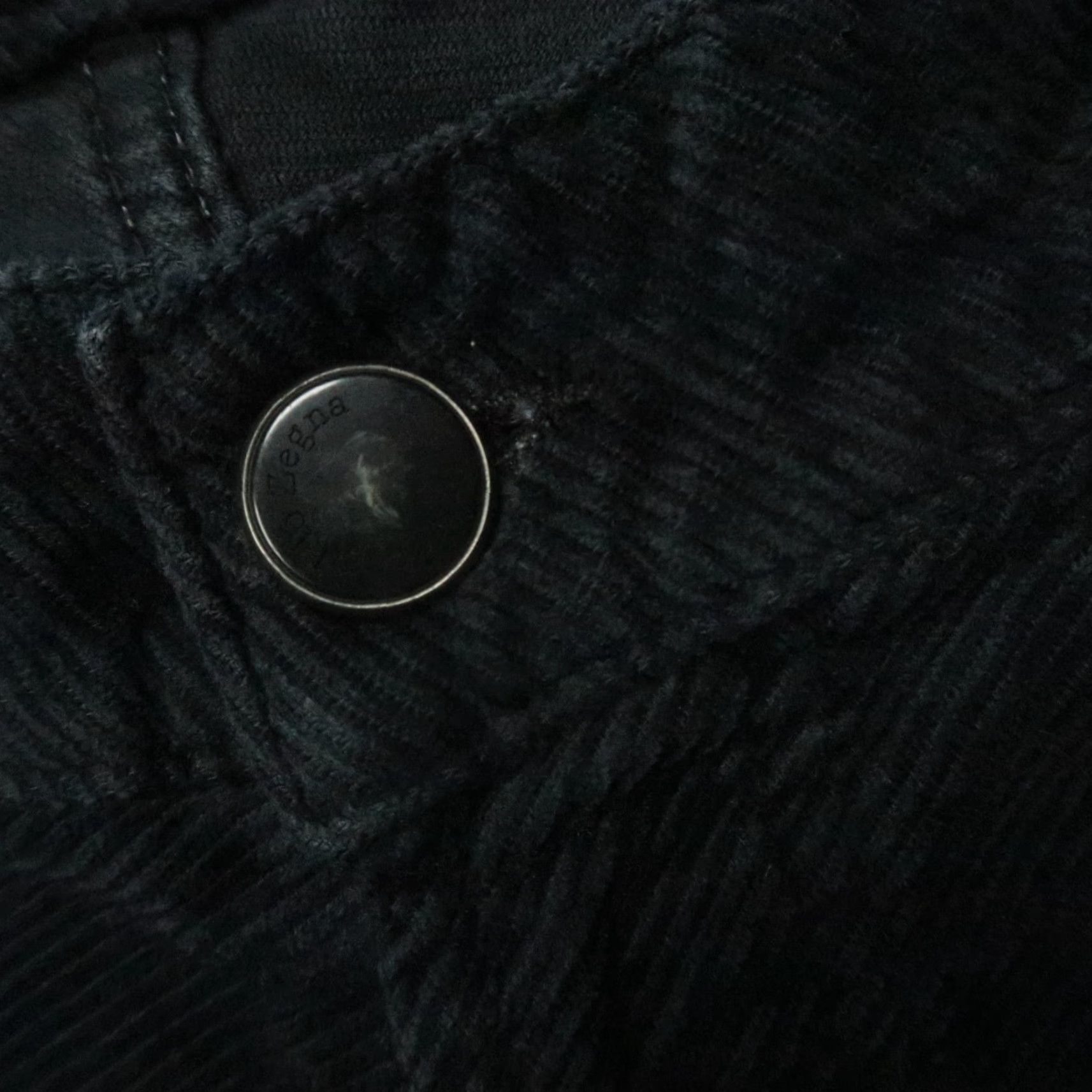 Ermenegildo Zegna Ermenegildo Zegna Pants Mens 36x28 Blue Corduroy Chino Trouser Italy Size US 36 / EU 52 - 4 Thumbnail