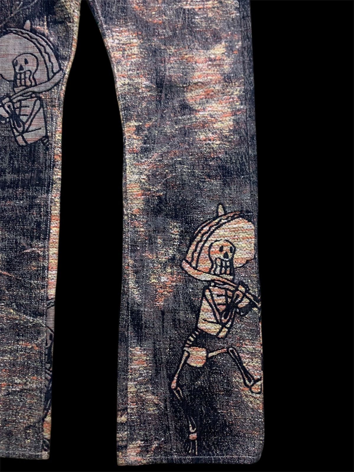 Issey Miyake 💥RARE💥 A POC ISSEY MIYAKE BORO DENIM JEANS Size US 32 / EU 48 - 5 Thumbnail