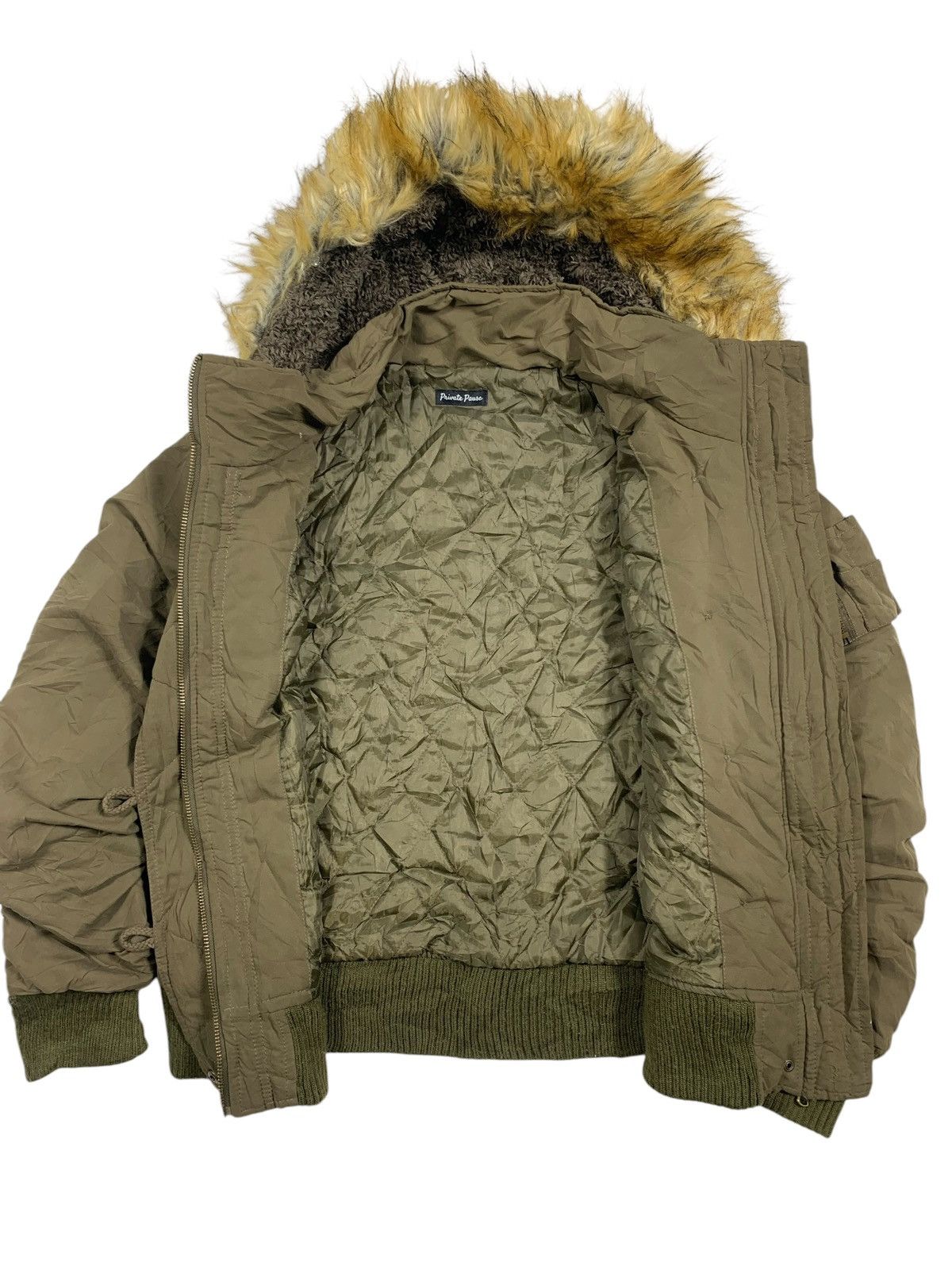 Tornado Mart 2000s Private House - bomber fur jacket Size US M / EU 48-50 / 2 - 3 Thumbnail