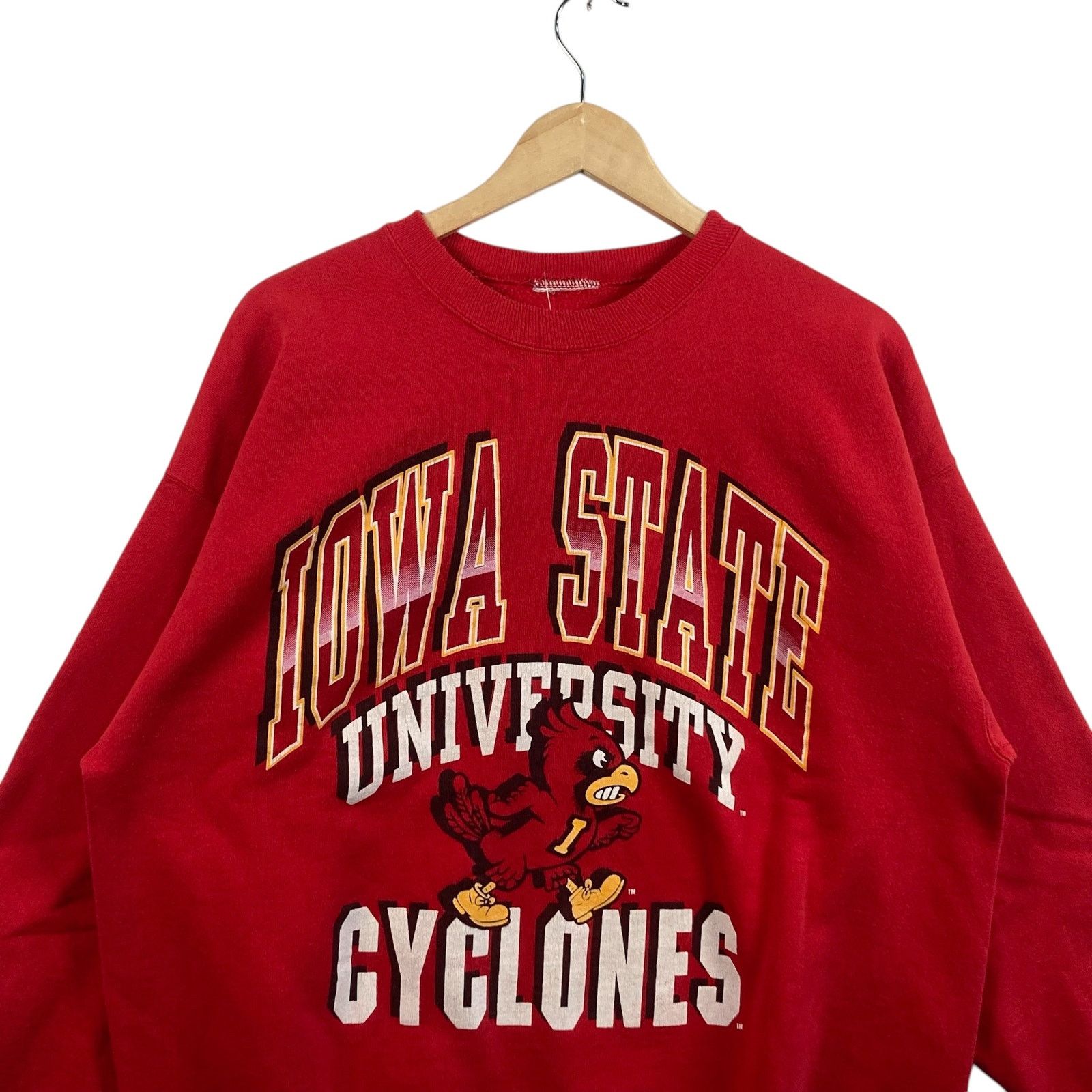 Vintage Vintage Iowa State University Cyclones Spellout Crewneck XL Size US XL / EU 56 / 4 - 2 Thumbnail