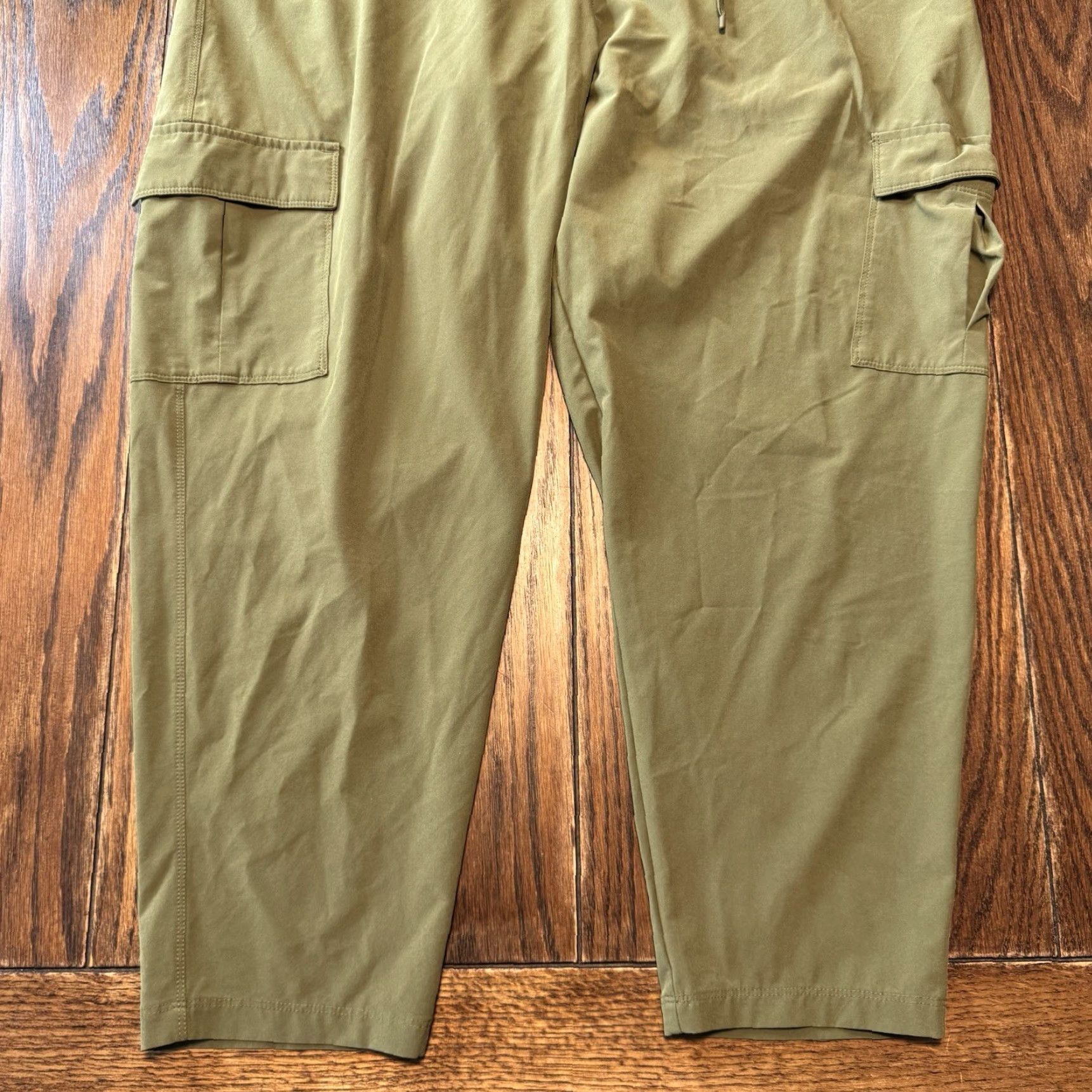 Patagonia Patagonia Pants Mens XL Olive Green Lightweight Nylon Hiking Cargo Size US 36 / EU 52 - 2 Thumbnail