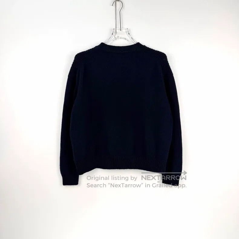 Hermes Hermes Dark blue metal ring cashmere sweater Size XS / US 0-2 / IT 36-38 - 4 Thumbnail