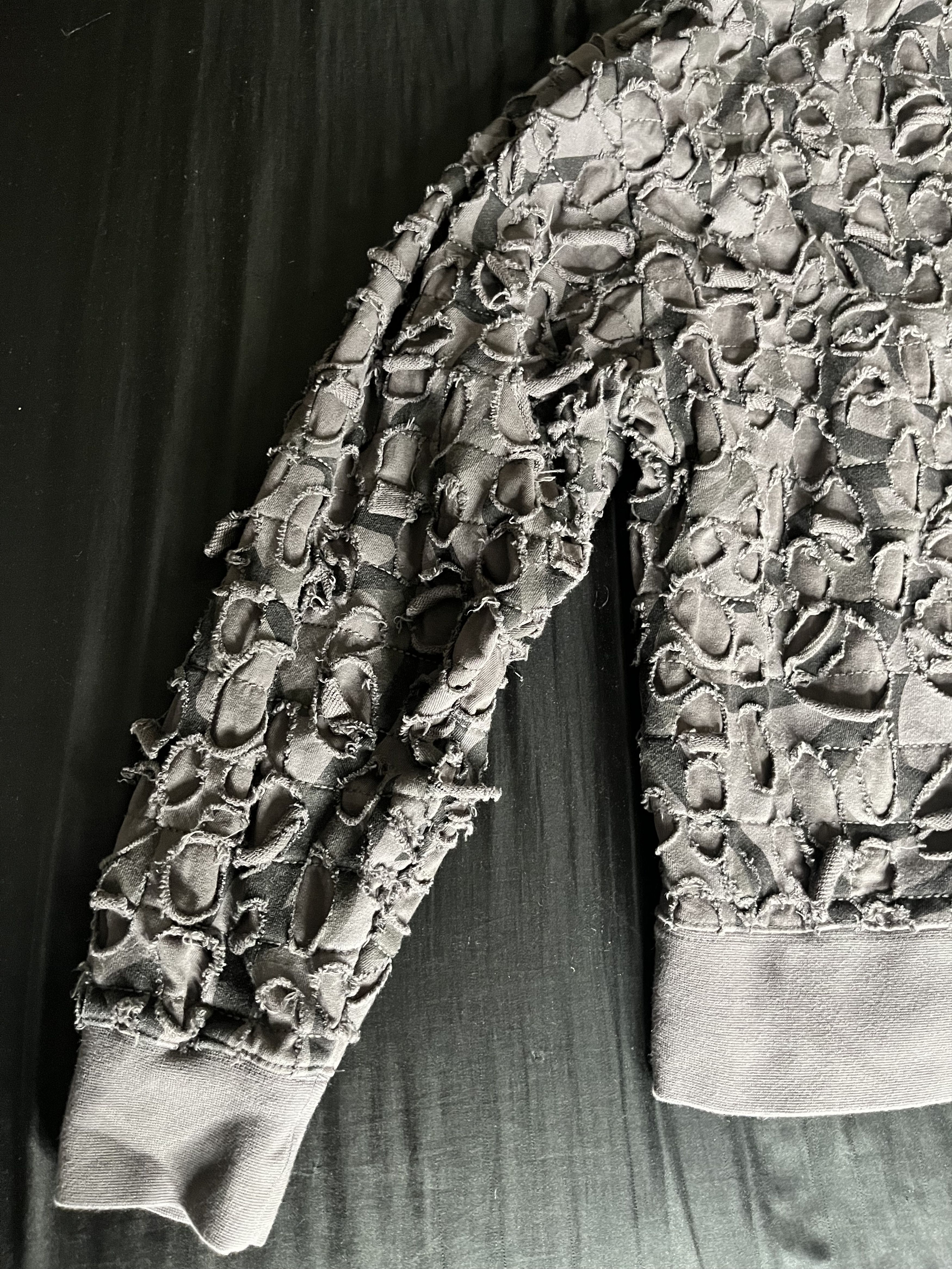 Revenge Revenge Boro R-camo distressed full zip hoodie Size US M / EU 48-50 / 2 - 12 Thumbnail