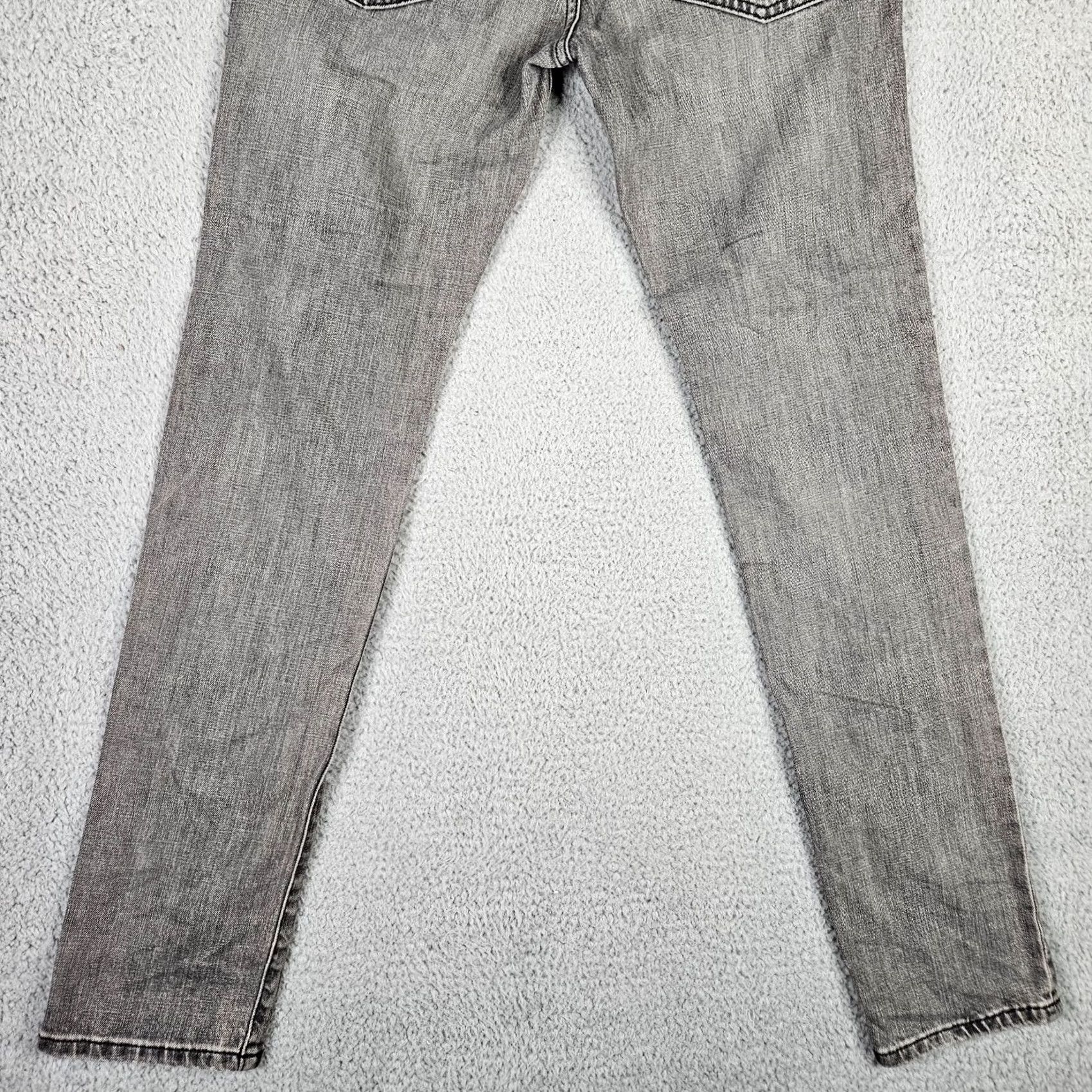 Outerknown OUTERNOWN Jeans Slim Dark Gray Denim 29X32 Men’s Regular Size 29 Slim Fit Casual City Vintage No N/A Size 29" - 4 Thumbnail