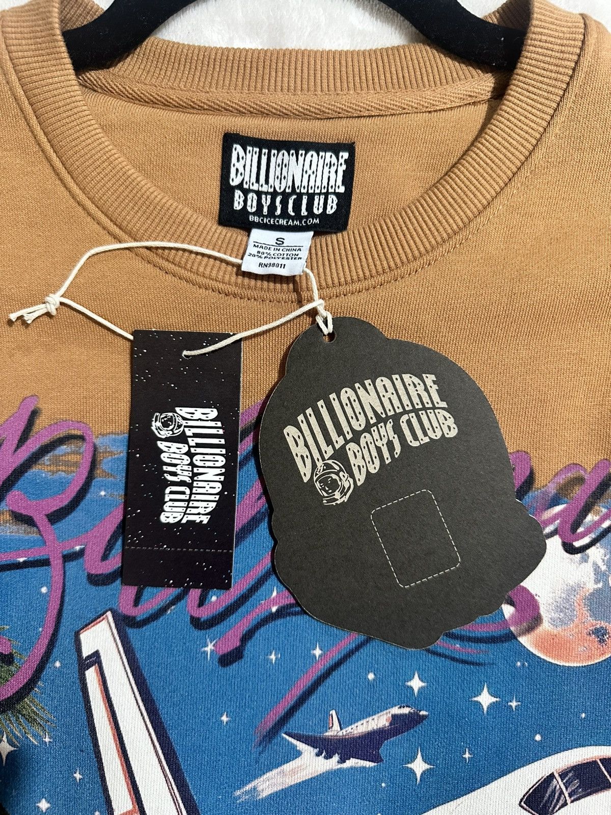 Billionaire Boys Club BETTER TOMORROW CREWNECK SWEATSHIRT Size US S / EU 44-46 / 1 - 7 Thumbnail