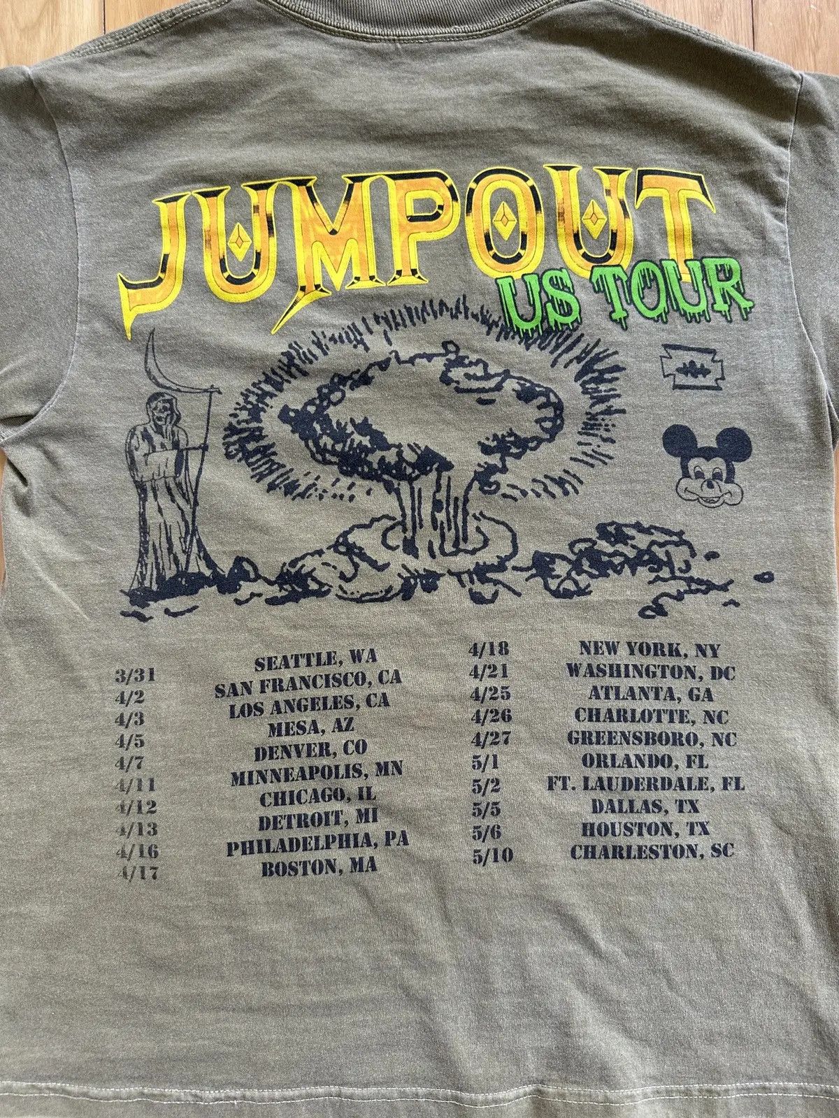Band Tees Osamason Jumpout Tour Tee Size US L / EU 52-54 / 3 - 4 Thumbnail