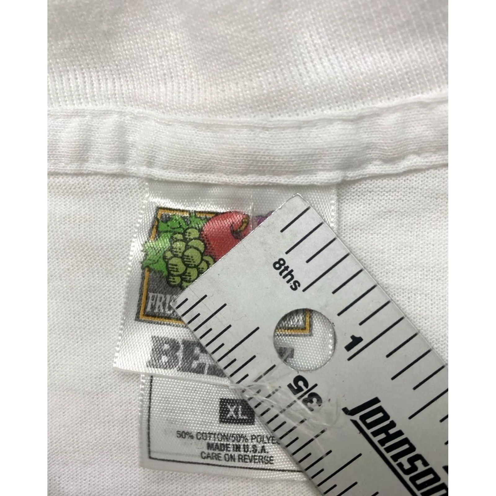 Fruit Of The Loom VINTAGE Caribbean Fest 1996 Graphic T-shirt Men XL White Cotton Nike? Size US XL / EU 56 / 4 - 6 Thumbnail