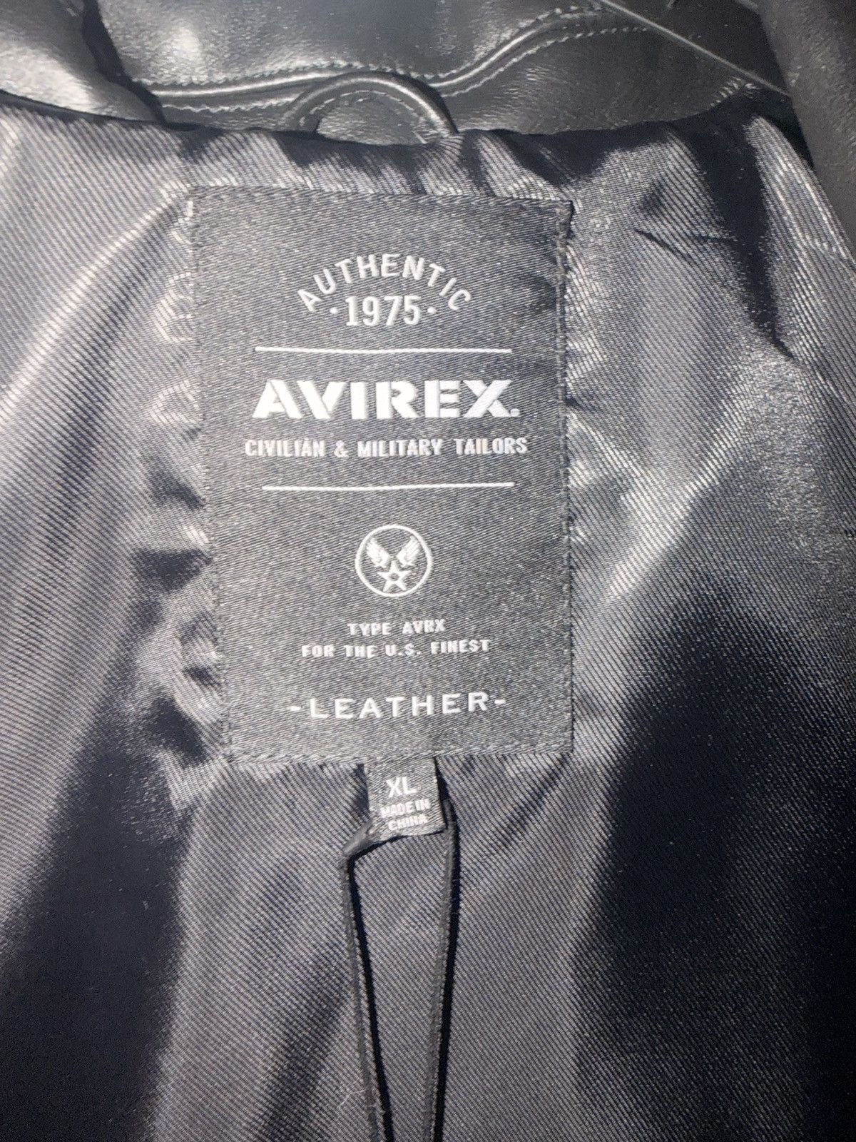 Avirex Avirex leather jacket Size US XL / EU 56 / 4 - 4 Thumbnail