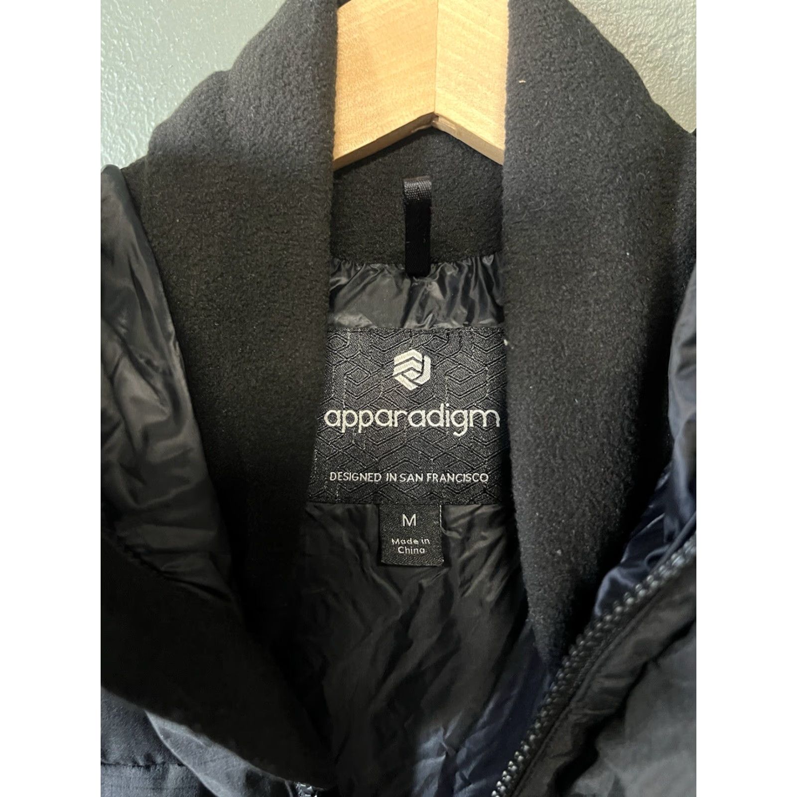 Vintage Apparadigm Black Long Sleeve Snap Front Down Puffer Womens Jacket M Size Jacket Womens Puffer Black Down Nylon Lining Winter Casual Everyday Modern Size M / US 6-8 / IT 42-44 - 3 Thumbnail