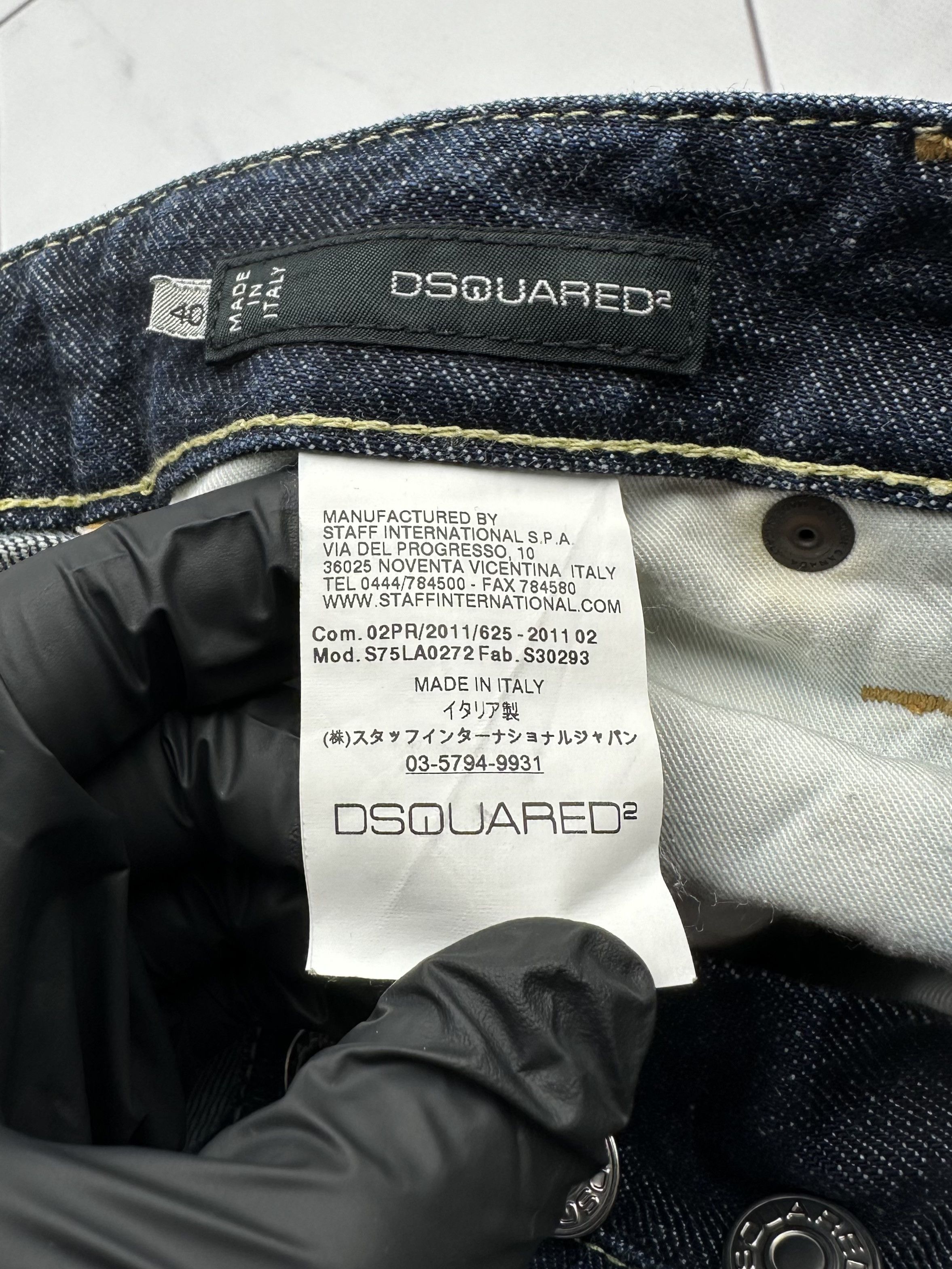 Dsquared2 Dsquared2 With Zipped Jeans (B269) Size 27" / US 4 / IT 40 - 9 Thumbnail