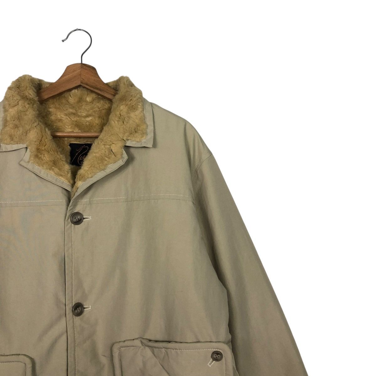 Needles 🔥VINTAGE DECK JACKET NEEDLES NEPENTHES CO BLANKET FUR Size US M / EU 48-50 / 2 - 5 Thumbnail