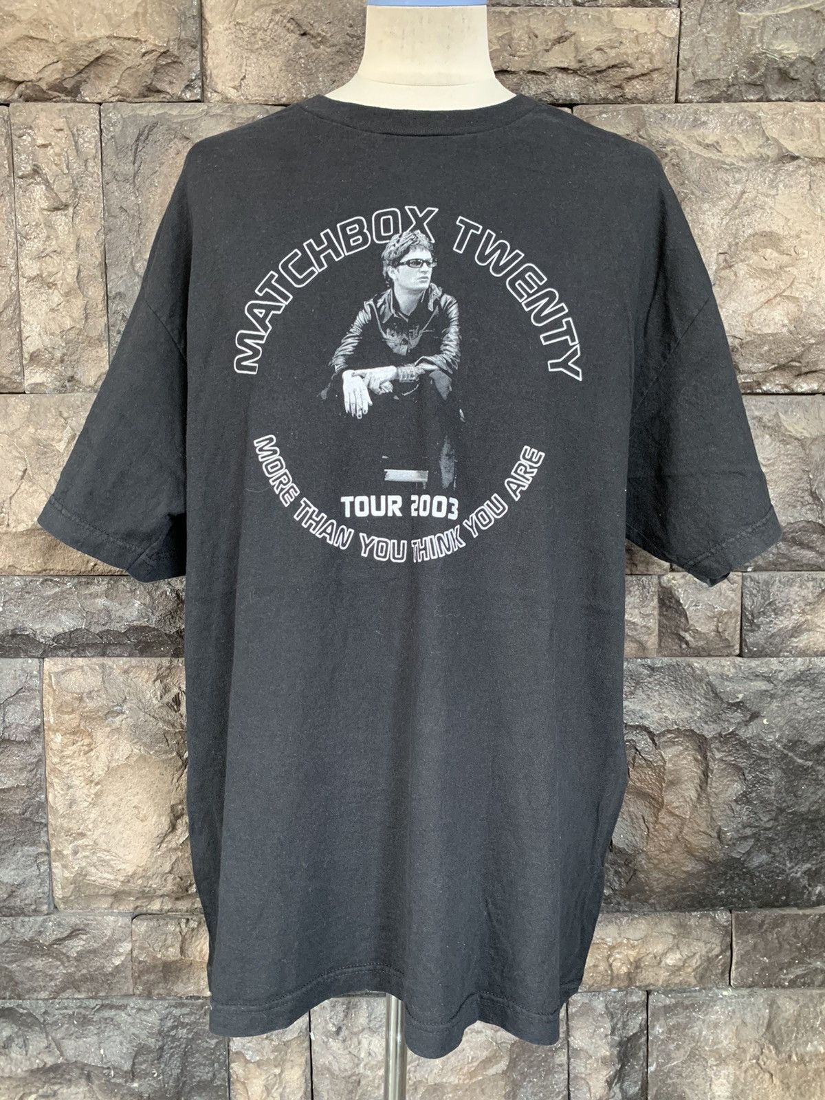 Band Tees × Vintage Vintage 2003 Matchbox Twenty Tour Sugar Ray / Maroon 5 Band Size US XL / EU 56 / 4 - 3 Thumbnail