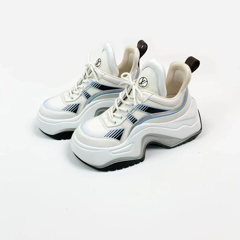 Louis Vuitton Louis Vuitton Archlight 2.0 Hot Blue and White Platform Da Size US 6 / IT 36 - 1 Thumbnail