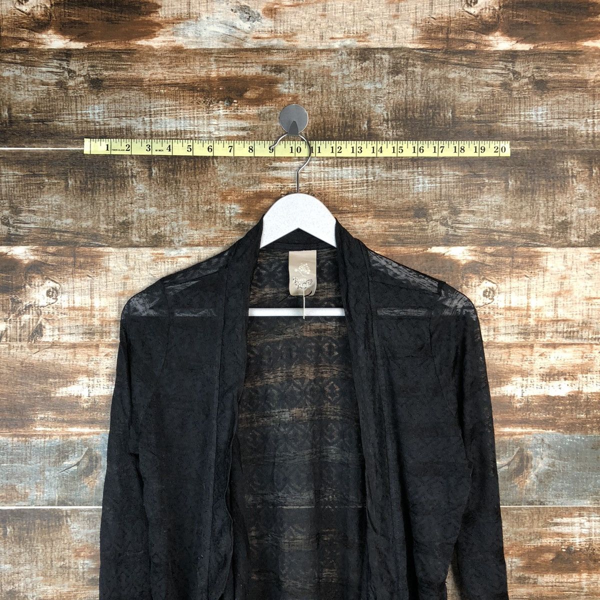 Homespun Knitwear × Japanese Brand Rozen Kavalier Black Knitwear #A1630 Size M / US 6-8 / IT 42-44 - 4 Thumbnail