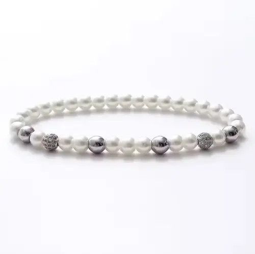 Japanese Brand × Jewelry Classic Pearl Ball Bracelet Temperament Handmade Cuban Men Size ONE SIZE - 2 Thumbnail