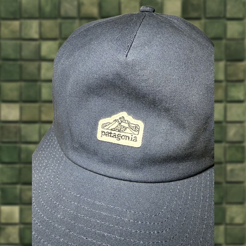Patagonia VINTAGE Patagonia Snapback Hat One Size Men Blue Ridge Stripe Funfarer Cap Trucker Hat Casual Cap Size ONE SIZE - 1 Thumbnail