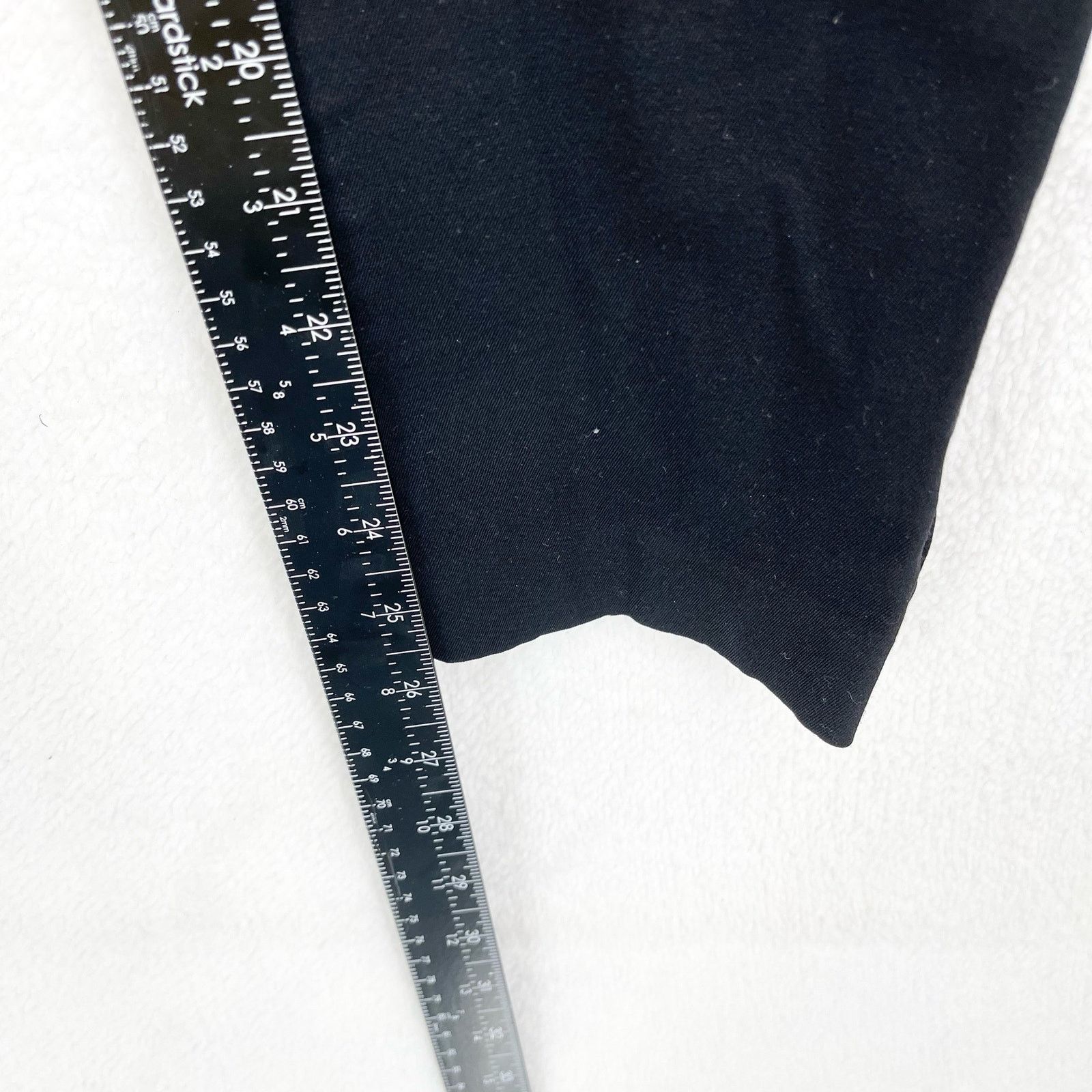 Madewell Madewell Business Casual Black Skinny Leg Dress Pants Sz 26 Size 26" / US 2 / IT 38 - 3 Thumbnail