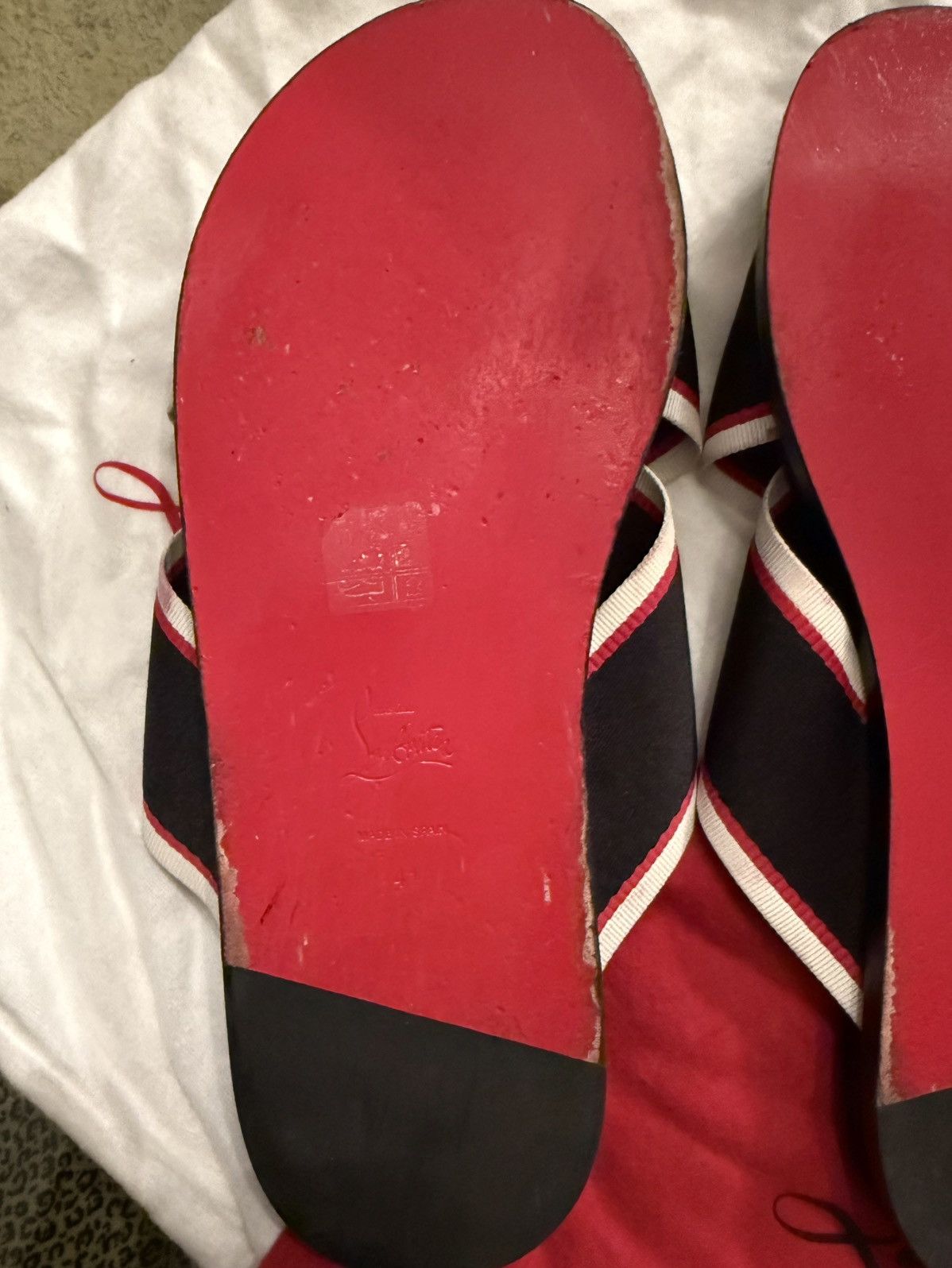 Christian Louboutin Christian Louboutin Hot Cross Bizz slides Size US 8 / EU 41 - 6 Thumbnail