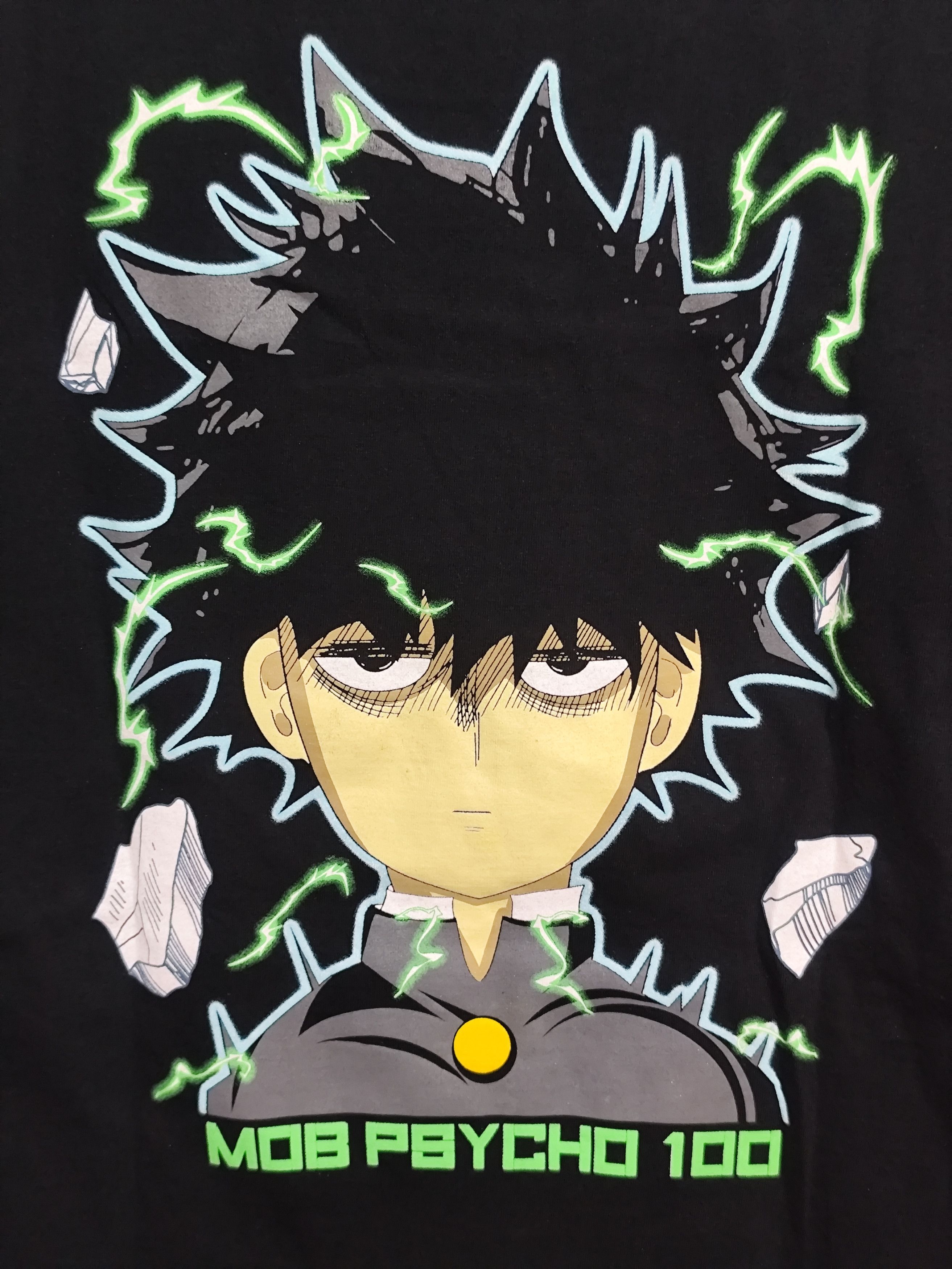 Anime × Cartoon Network × Japanese Brand 🔥Rare🔥Anime MOB PSYCHO 100 Modern T-shirt Size US XL / EU 56 / 4 - 12 Thumbnail
