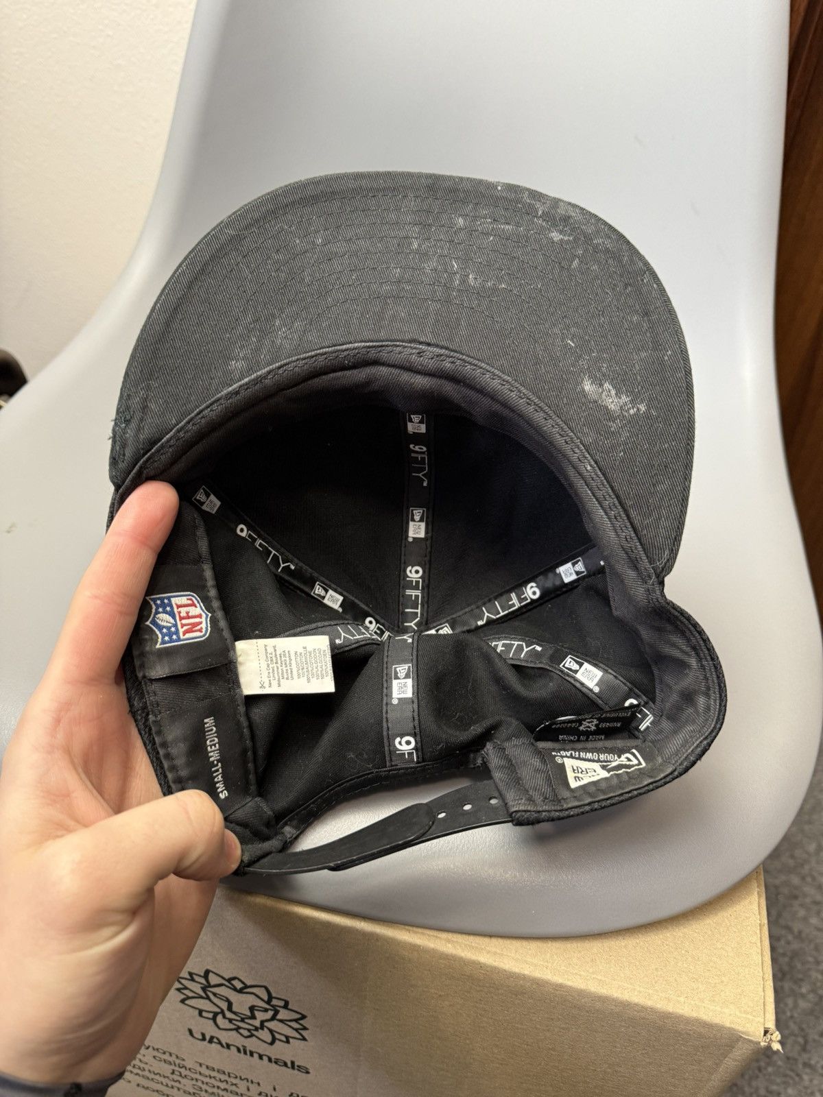 NFL Vintage Los Angeles Raiders Snapback Hat Size ONE SIZE - 12 Thumbnail