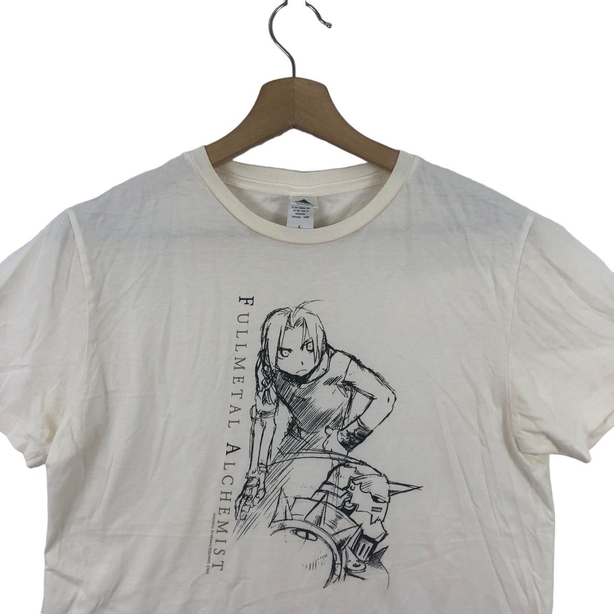 Japanese Brand Vintage ANIME FULLMETAL ALCHEMIST Tee Shirt Top Hiromu Size US L / EU 52-54 / 3 - 2 Thumbnail