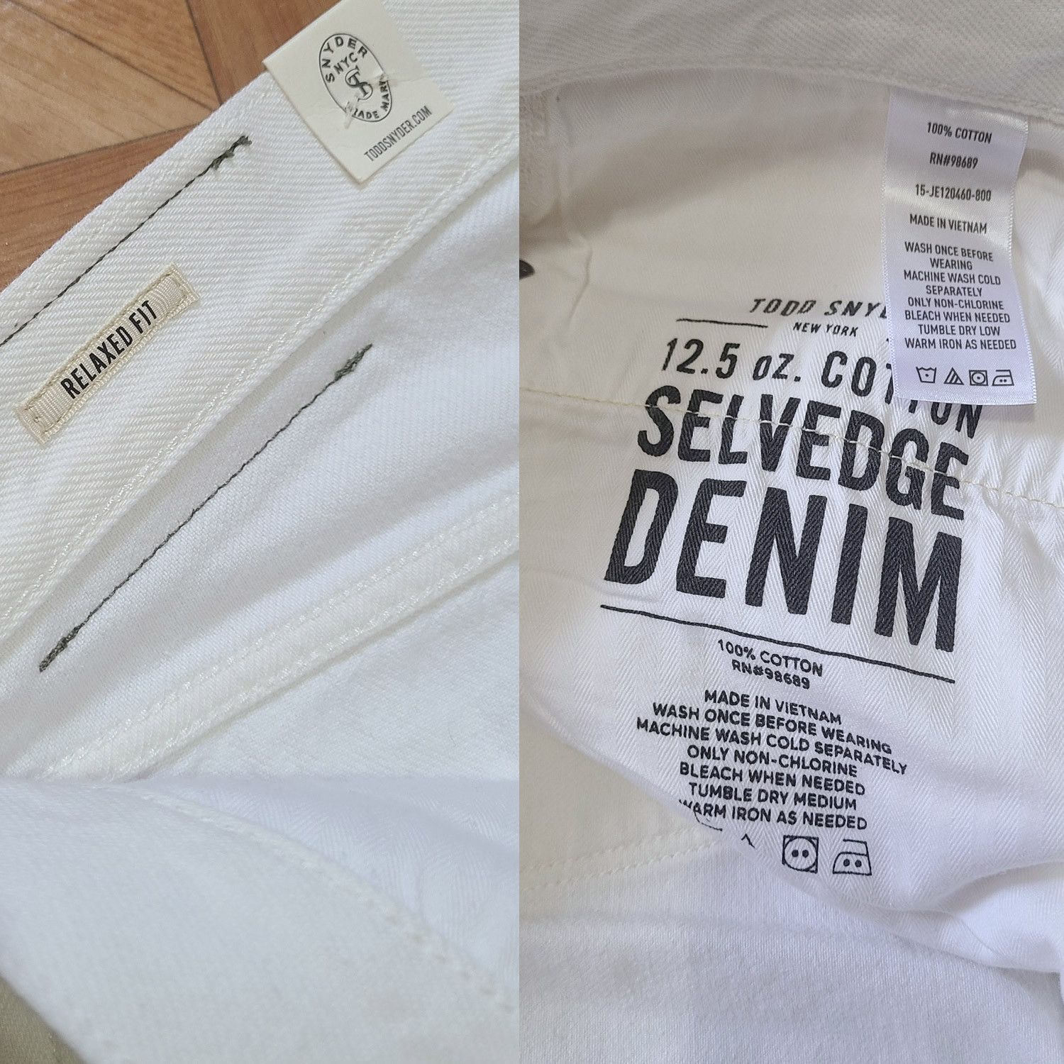 Todd Snyder Todd Snyder Relaxed Selvedge Jean Distressed $248 Size US 36 / EU 52 - 8 Thumbnail