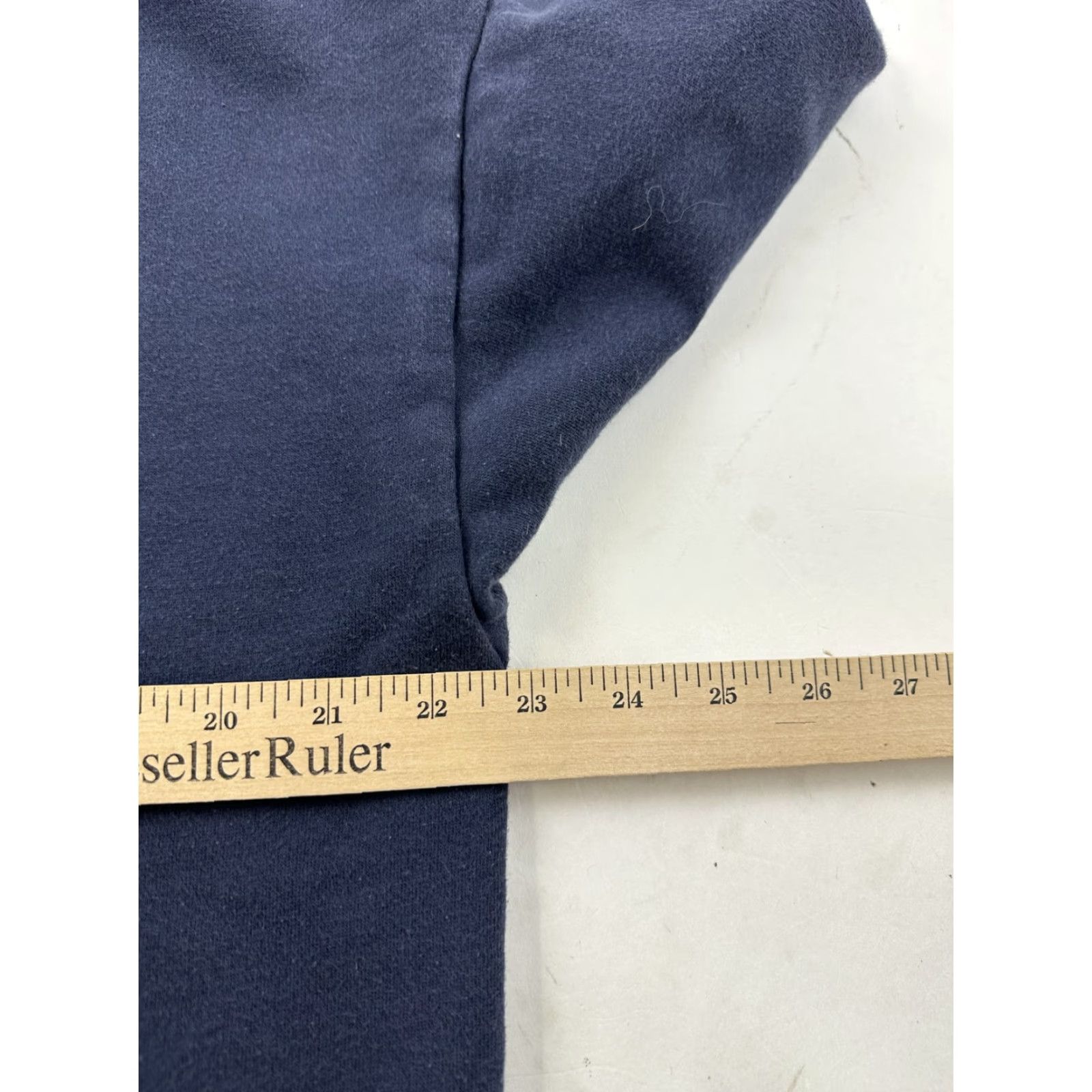 Adidas Adidas Hoodie Mens Small Navy Blue Star Print Sleeves Pullover Sweatshirt Logo Size US S / EU 44-46 / 1 - 8 Thumbnail
