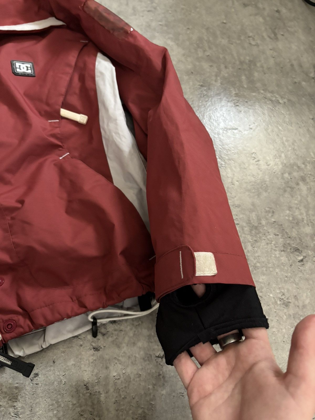DC DC Shoes Snowboard Jacket S Streetwear Winter Sports burgund Size US S / EU 44-46 / 1 - 20 Thumbnail