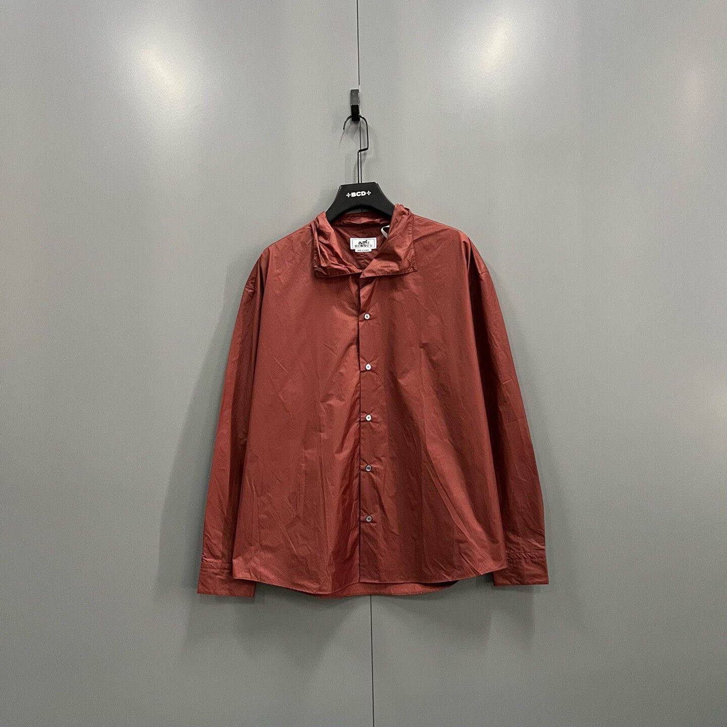 Hermes Hermes Brown Shirt xxs Men Size US XXS / EU 40 - 1 Thumbnail
