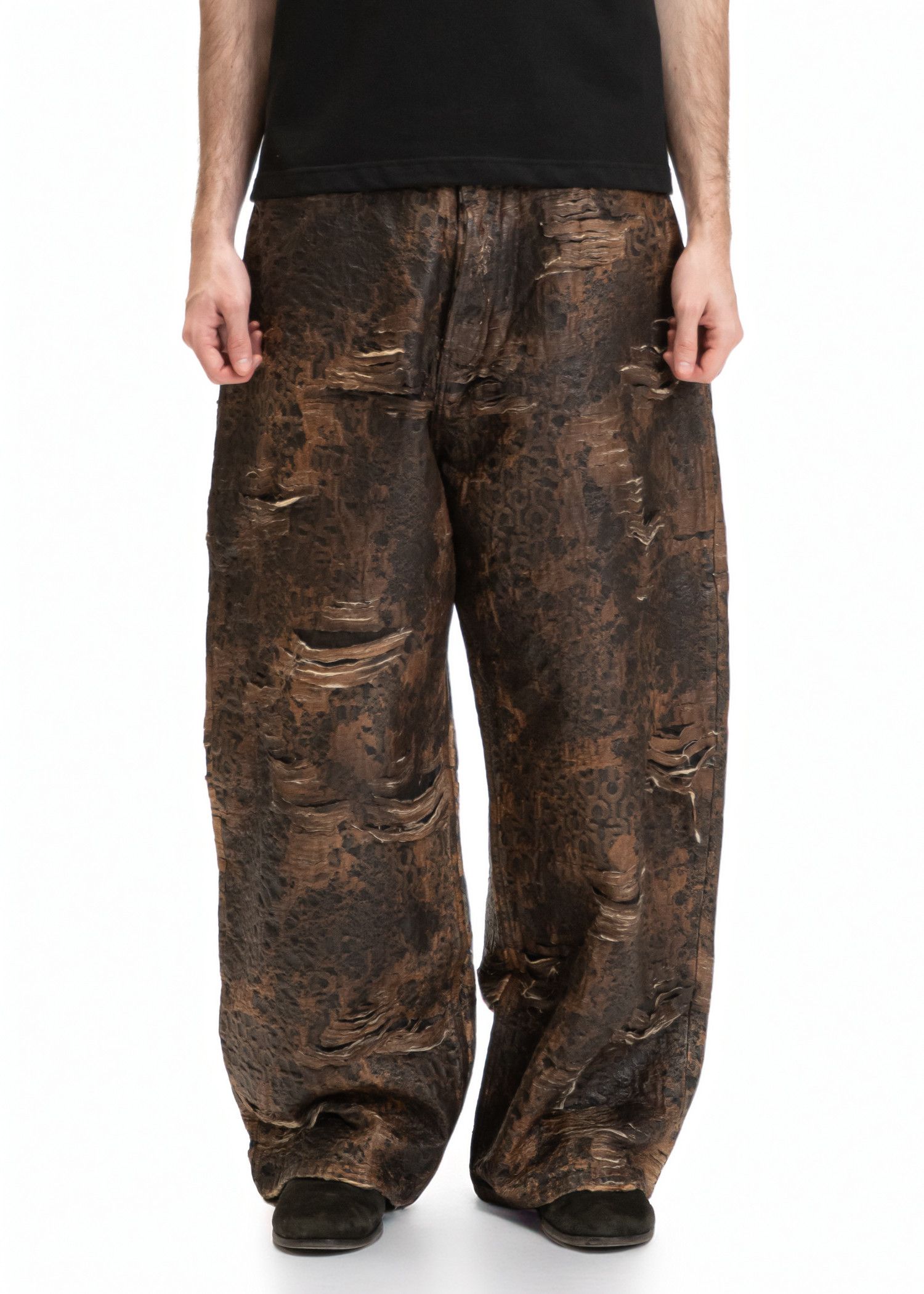 Acne Studios Acne Studios Monogram Distressed Denim Size US 30 / EU 46 - 1 Thumbnail