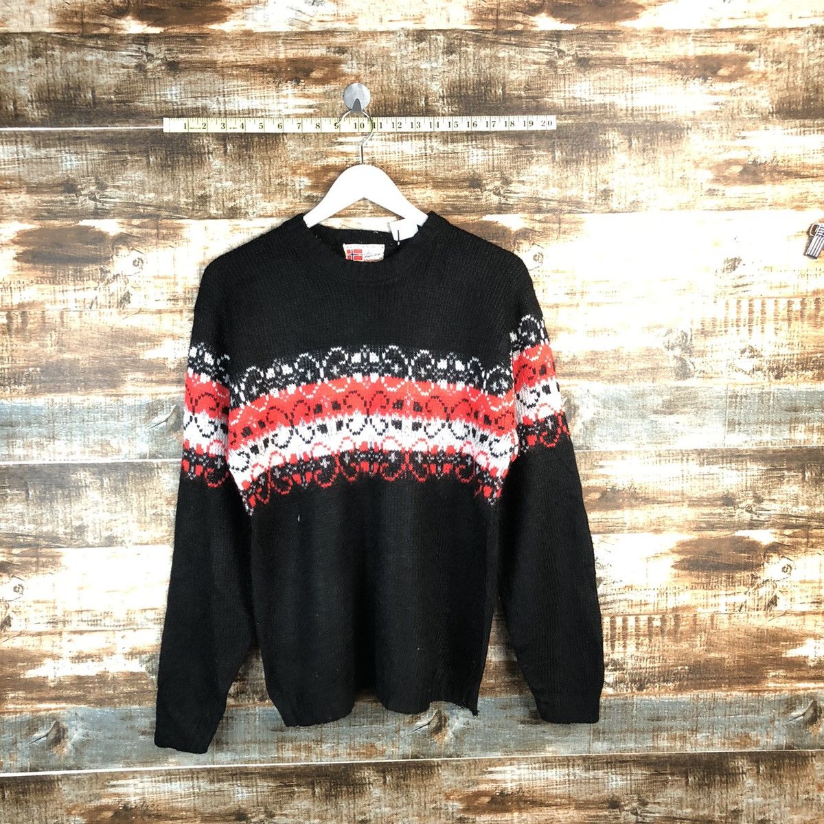 Homespun Knitwear × Japanese Brand Revere Dark Blue art vintage Knitwear #A1821 Size US M / EU 48-50 / 2 - 1 Thumbnail