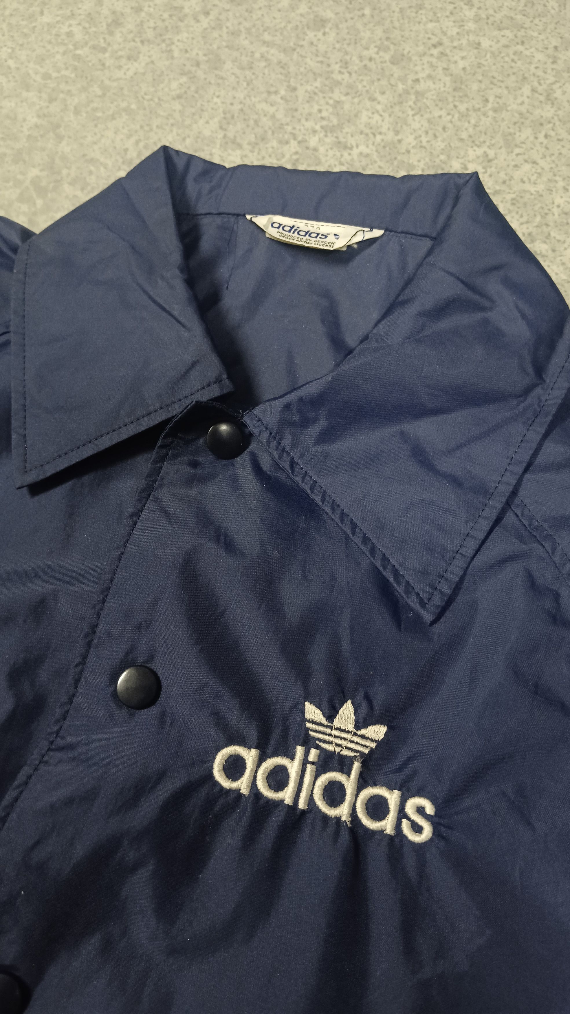 Adidas × Vintage Vintage Adidas Coach Jacket Windbreaker Size US S / EU 44-46 / 1 - 3 Thumbnail