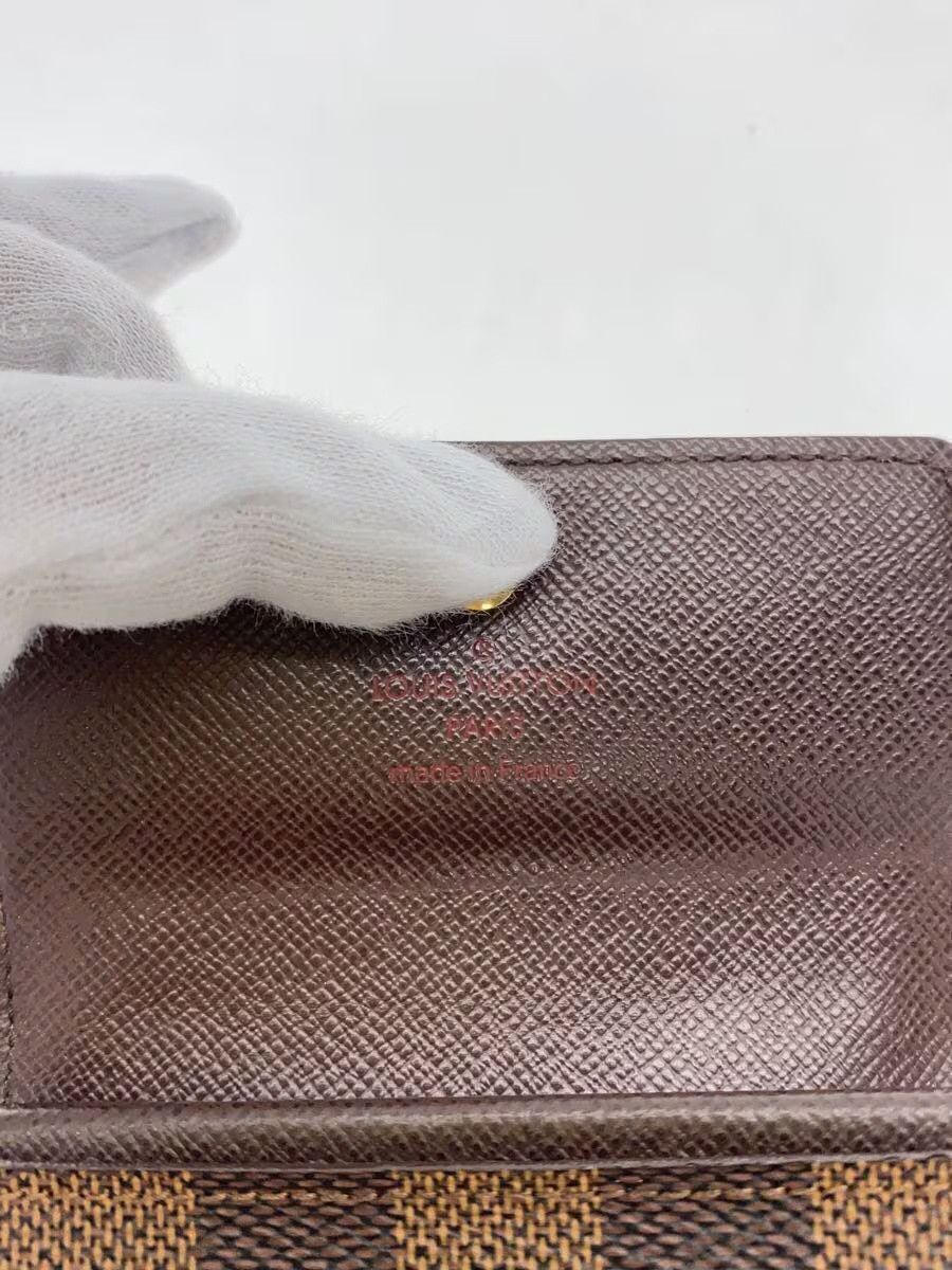 Louis Vuitton Louis Vuitton Damier Ebene Porto Monet Pla Brown Size ONE SIZE - 3 Thumbnail