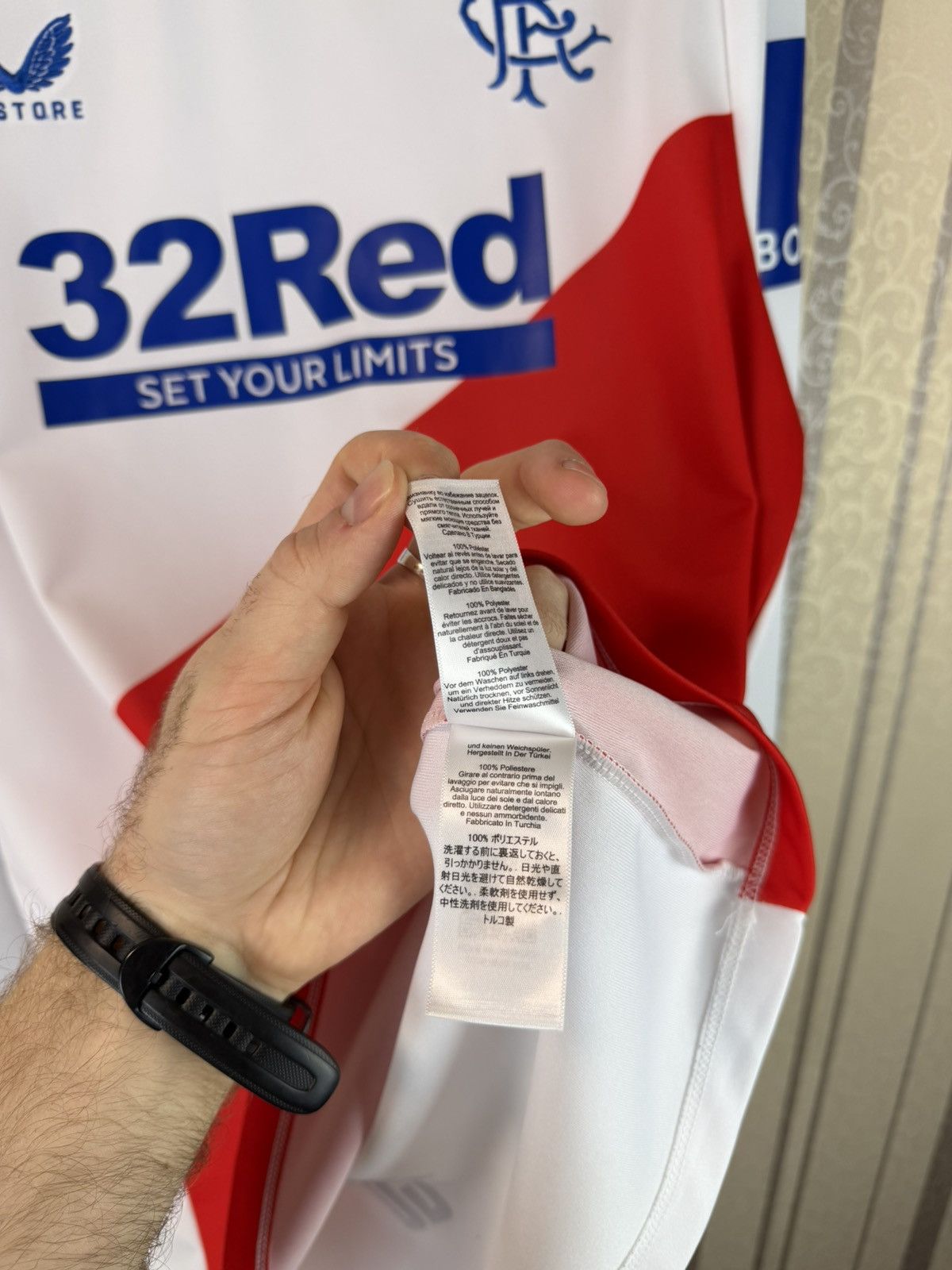 Castore Glasgow Rangers FC 2022/23 Long Sleeve Away Jersey-Size Xl Size US XL / EU 56 / 4 - 6 Thumbnail