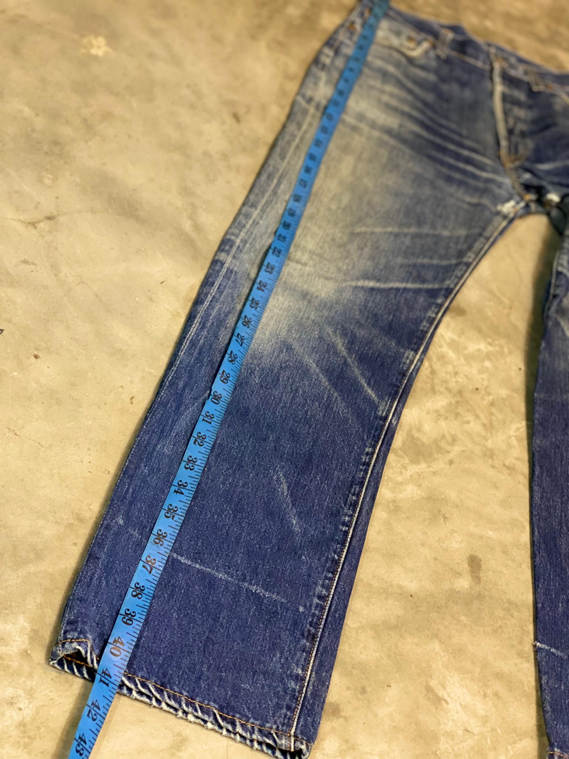 Levi's VINTAGE LEVIS 501XX 90S BUTTON 555 BIG E SELVEDGE Size US 30 / EU 46 - 22 Thumbnail
