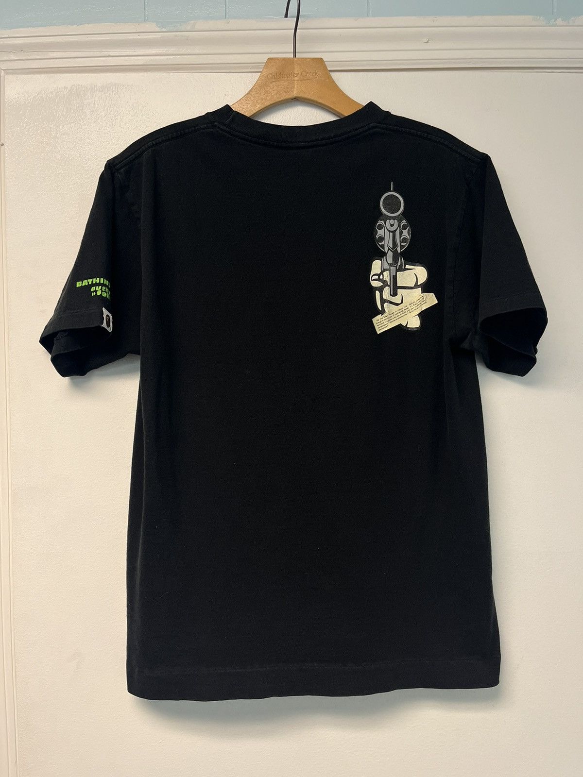 Bape RARE Bape Deafening Roar Revolver Black Tshirt Size US M / EU 48-50 / 2 - 4 Thumbnail