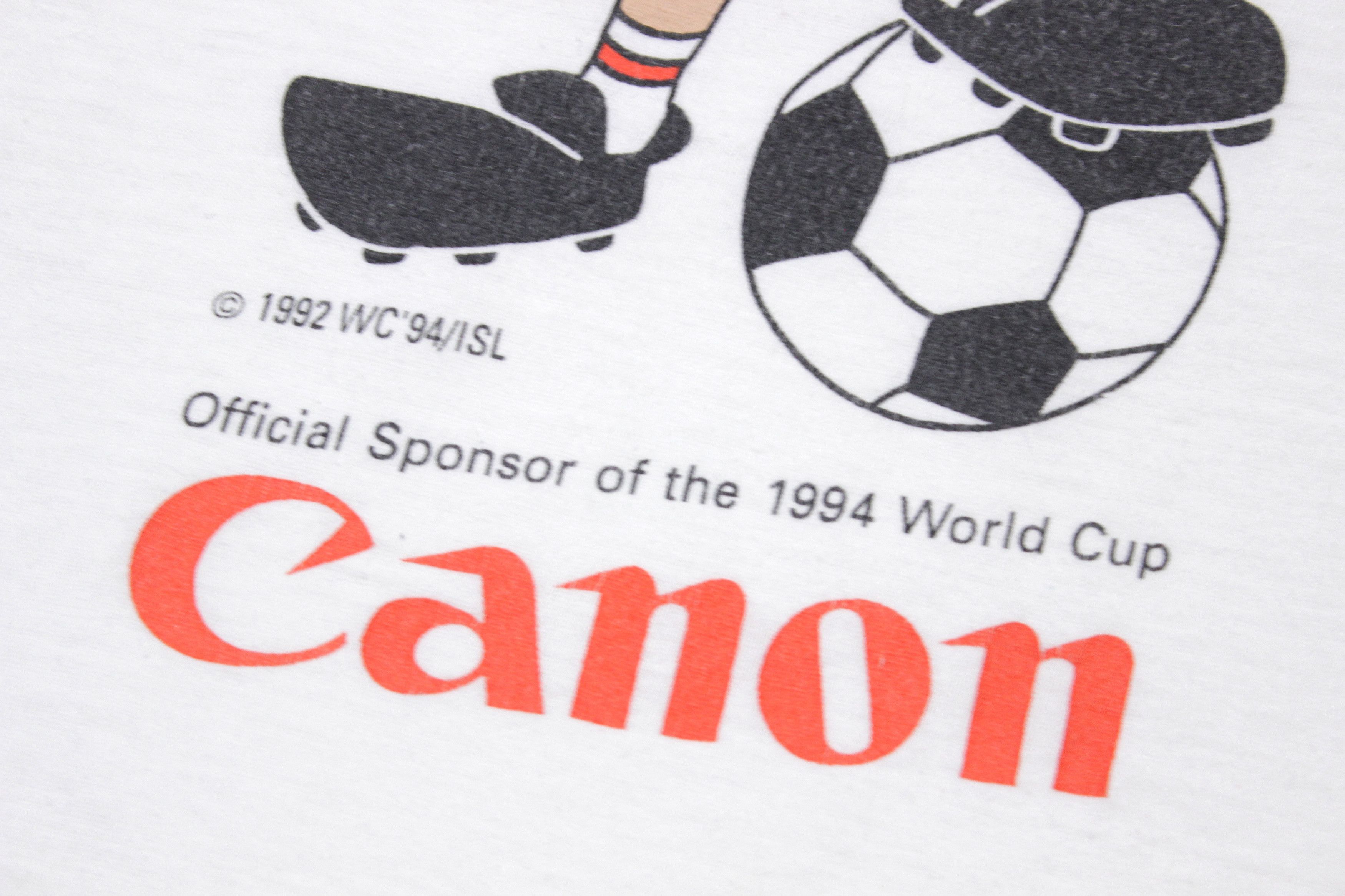 Canon 1992 World Cup Big Logo T-Shirt Size US L / EU 52-54 / 3 - 4 Thumbnail