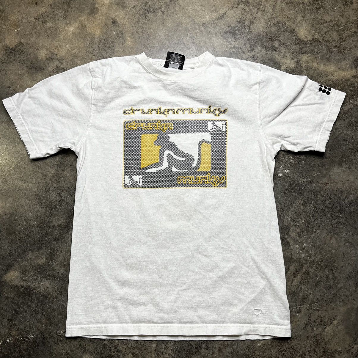Vintage vintage y2k hip hop drunknmunky tshirt Size US L / EU 52-54 / 3 - 2 Thumbnail