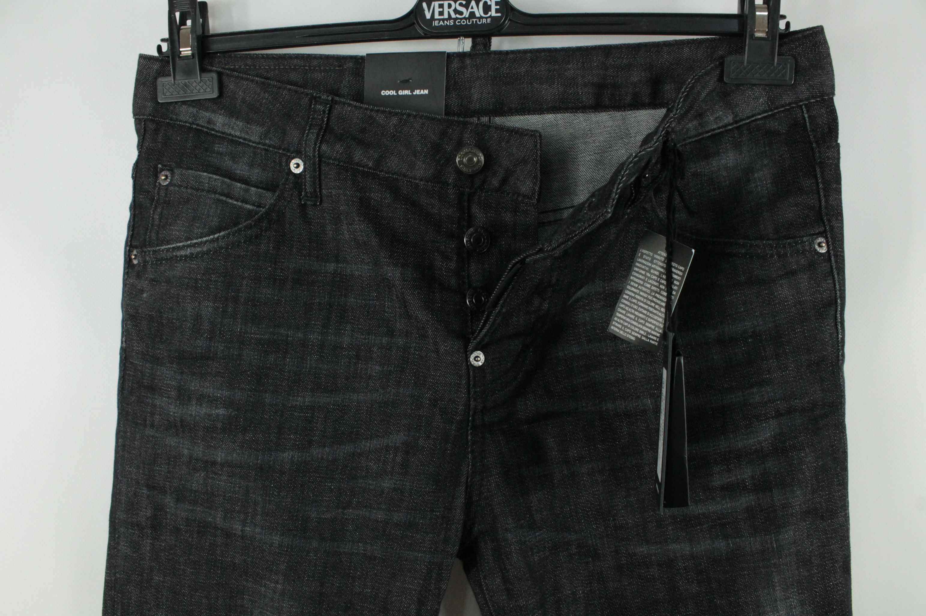 Dsquared2 Dsquared2 Cool Girl Jeans Black Denim Size 28" / US 6 / IT 42 - 2 Thumbnail
