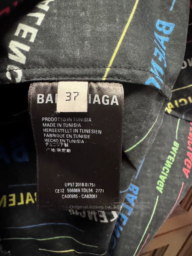 Balenciaga Balenciaga size 37 Shirt Size US M / EU 48-50 / 2 - 3 Thumbnail