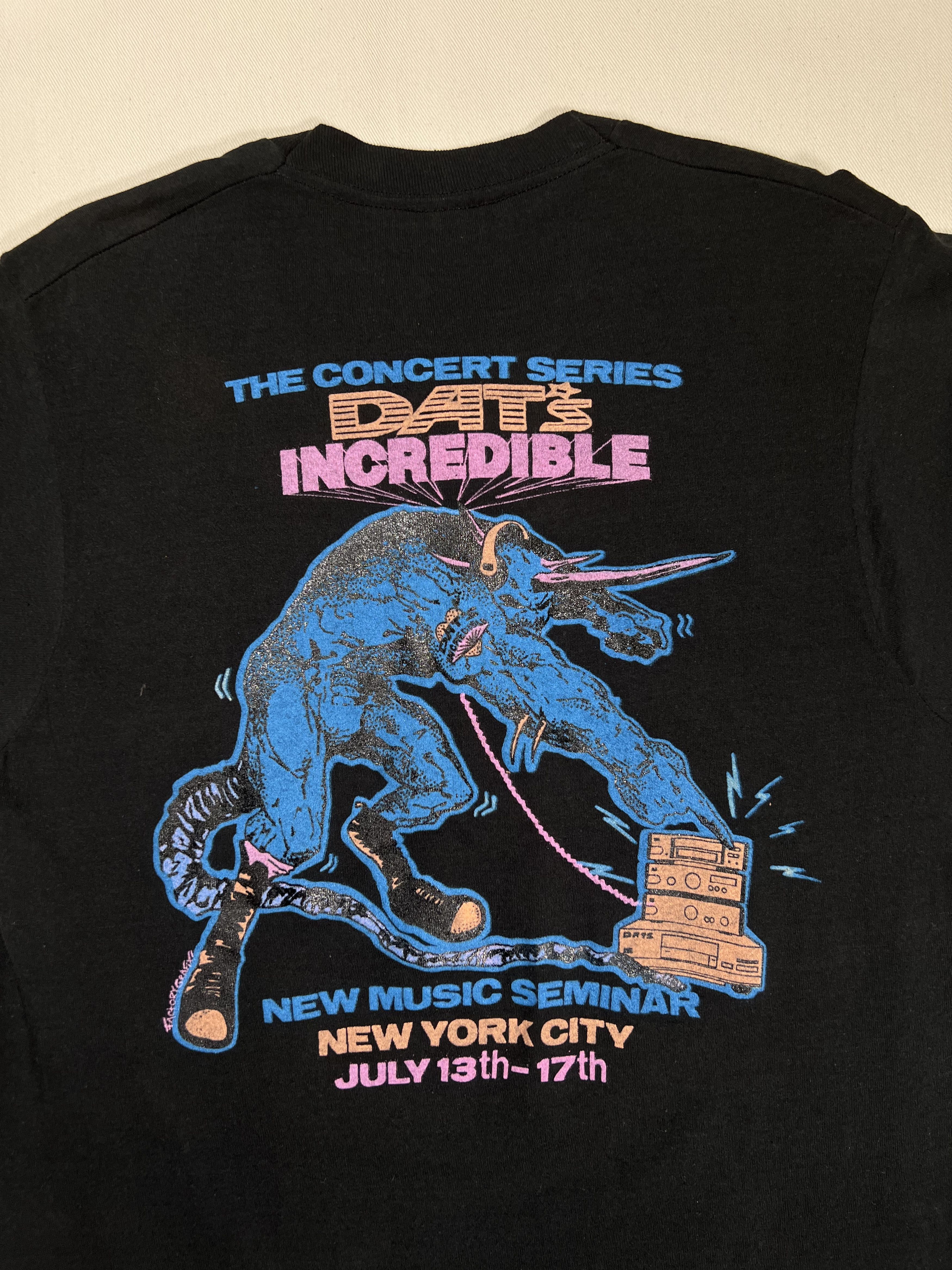 Vintage VTG 1980's Dat's Incredible Double Sided Graphic T-Shirt Size US M / EU 48-50 / 2 - 1 Thumbnail