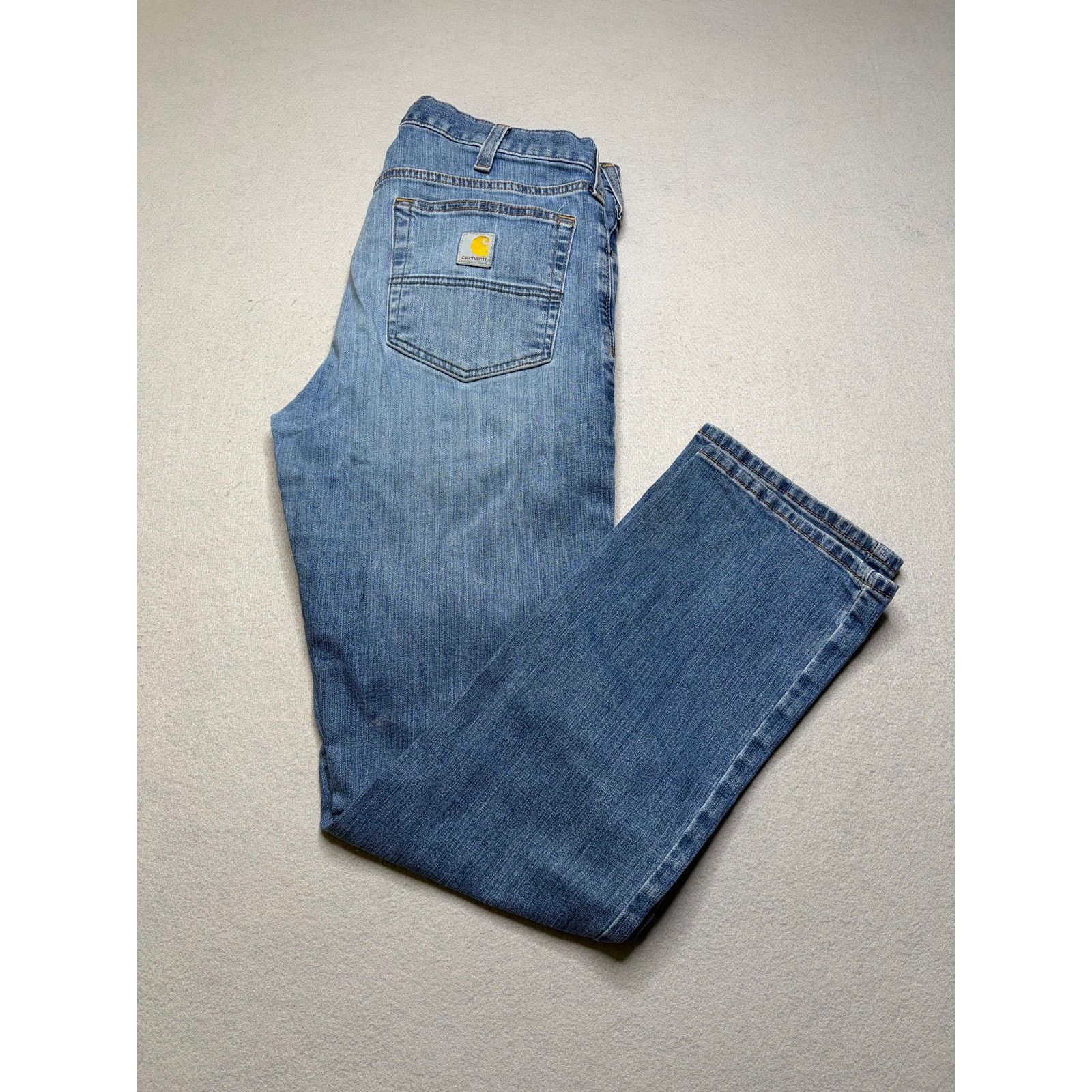 Carhartt Carhartt Relaxed Fit Jeans Men’s 32x32 Light Wash Straight Size US 32 / EU 48 - 1 Thumbnail