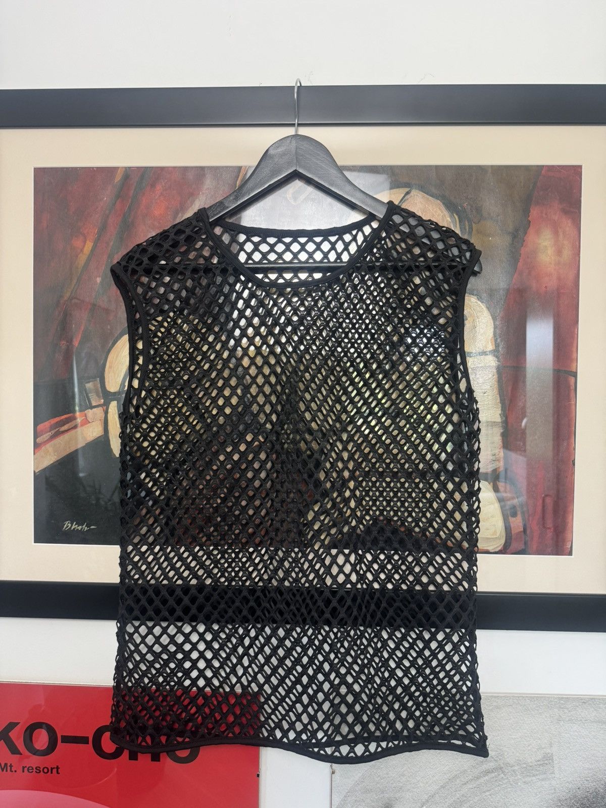 Vintage Vintage Avant Garde Transparent Bondage Sleeveless Tank Top Size US M / EU 48-50 / 2 - 1 Thumbnail