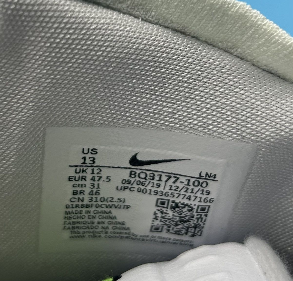 Nike Size 13- Nike Lebron 17 “Air Command Force” 2020 Size US 13 / EU 46 - 7 Thumbnail