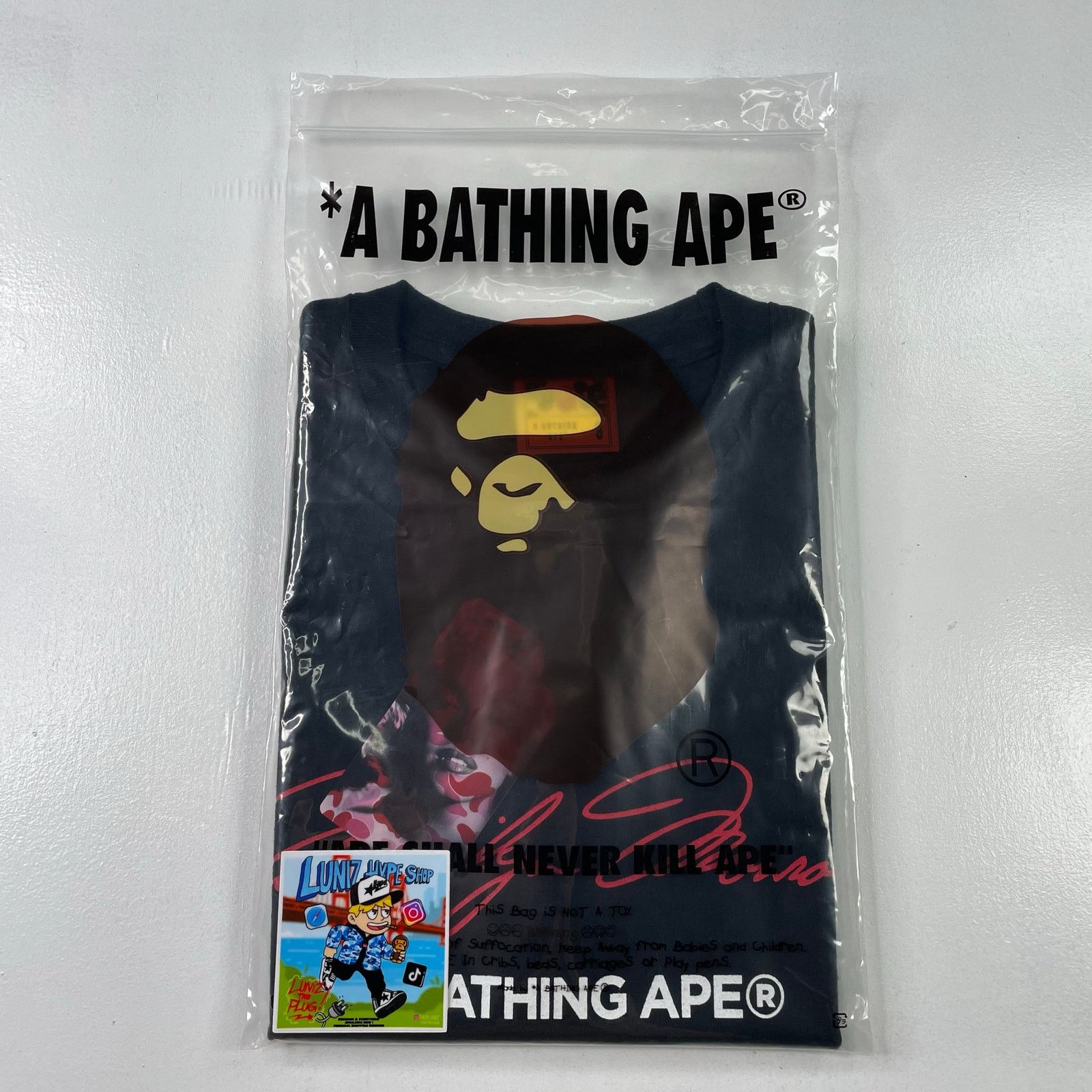 Bape Bape x Marilyn Monroe Rare Camo Tee Size US S / EU 44-46 / 1 - 11 Thumbnail