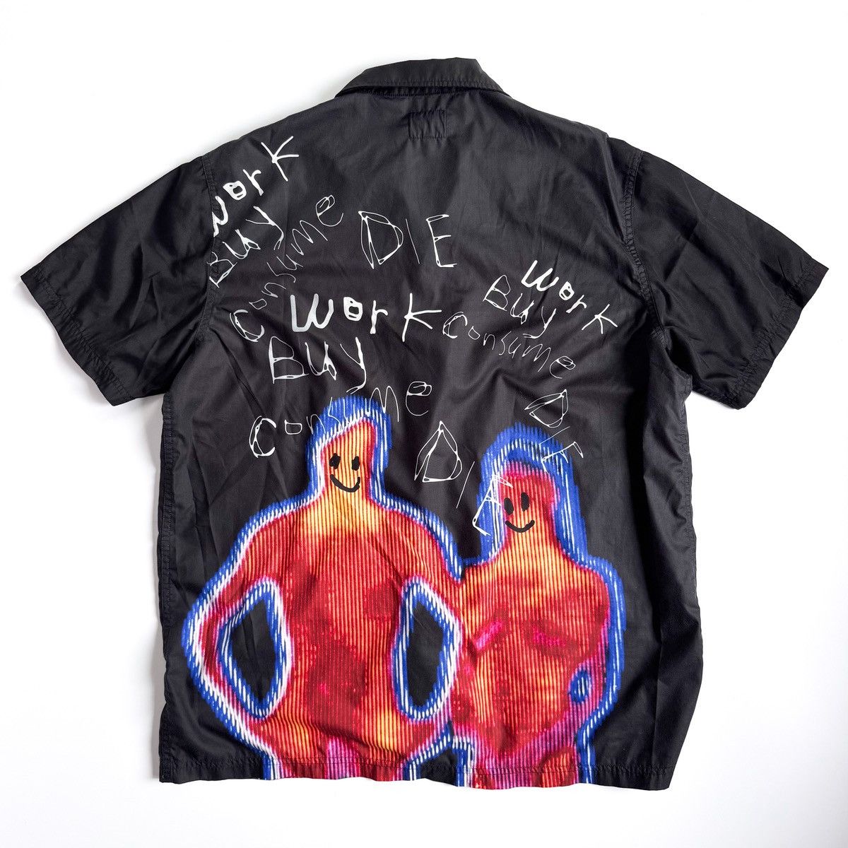 FUCT Work Buy Consume Die Aloha Shirt Size US L / EU 52-54 / 3 - 8 Thumbnail