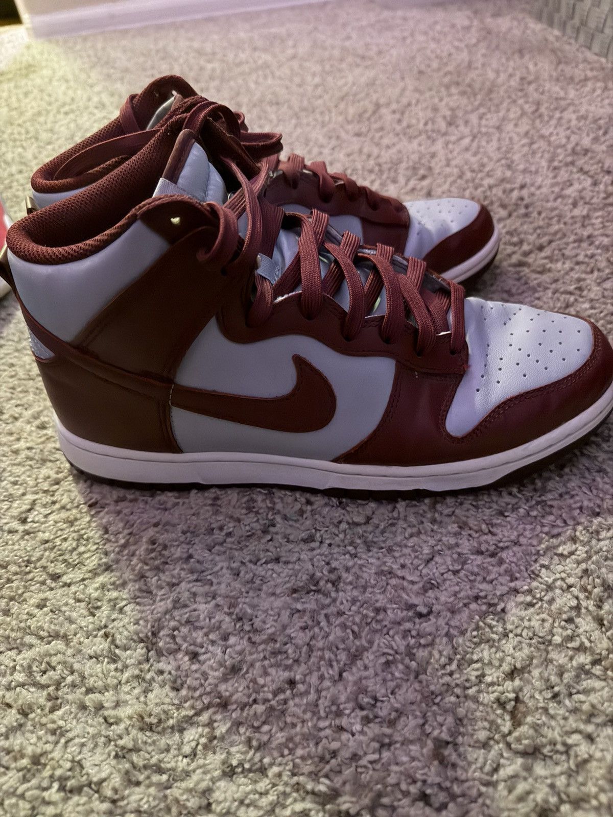 Nike Nike Dunk High 'Dark Beetroot' Size US 9.5 / EU 42-43 - 4 Thumbnail