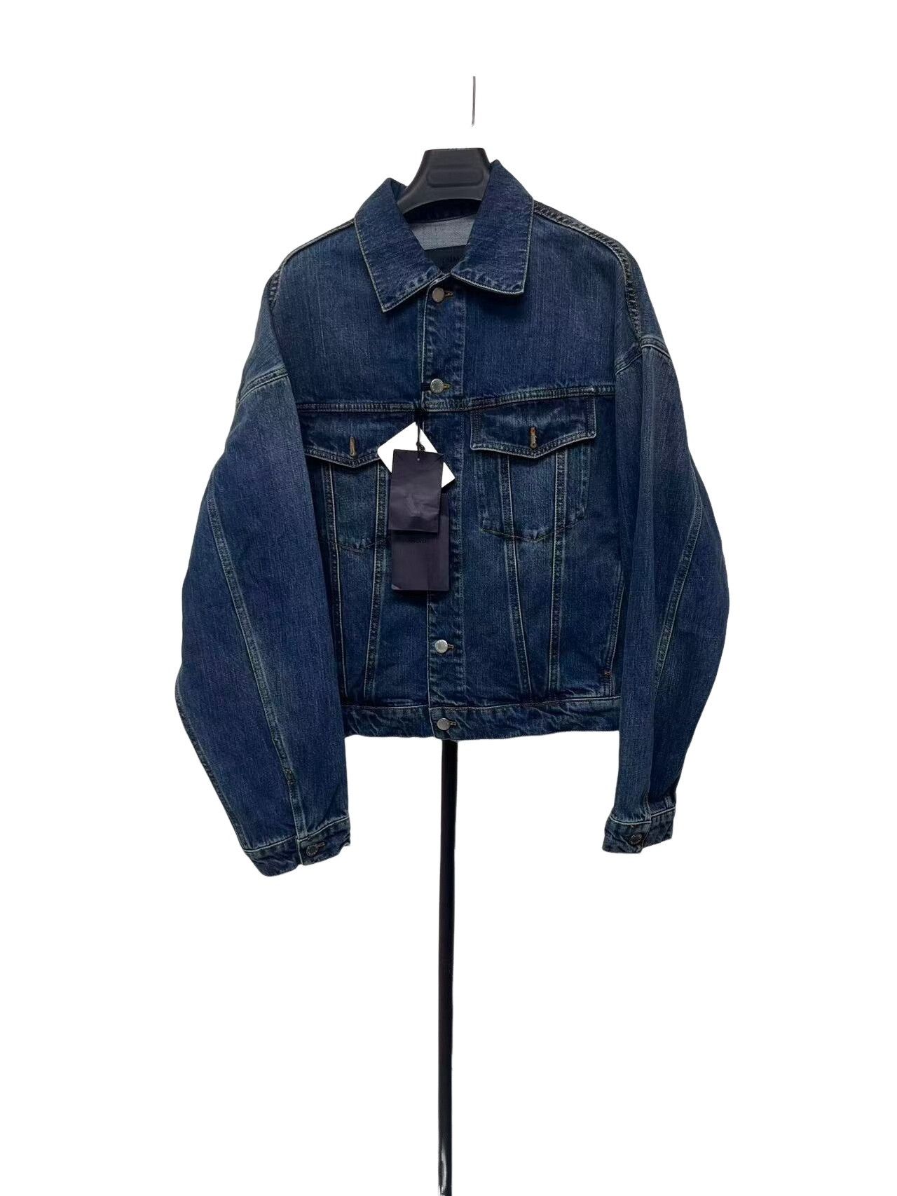 Prada Prada Washed Denim Jacket Size S Size US S / EU 44-46 / 1 - 1 Thumbnail
